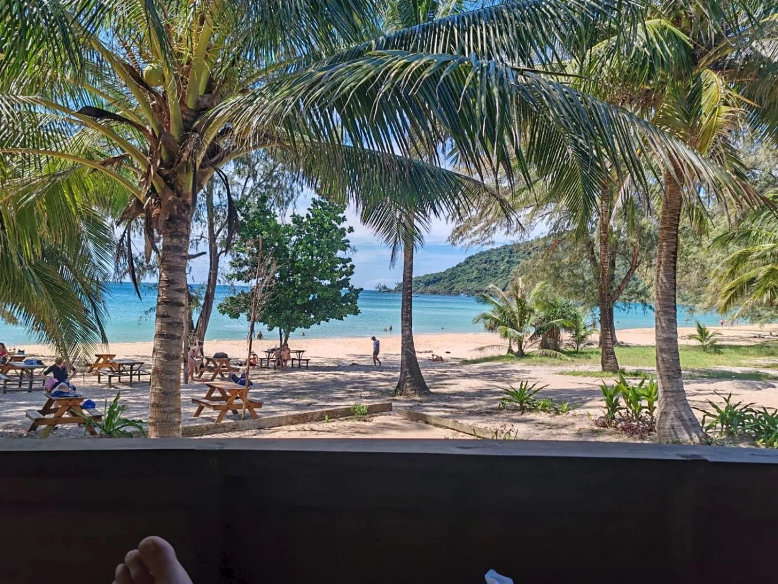 Sea view in Lazy Beach