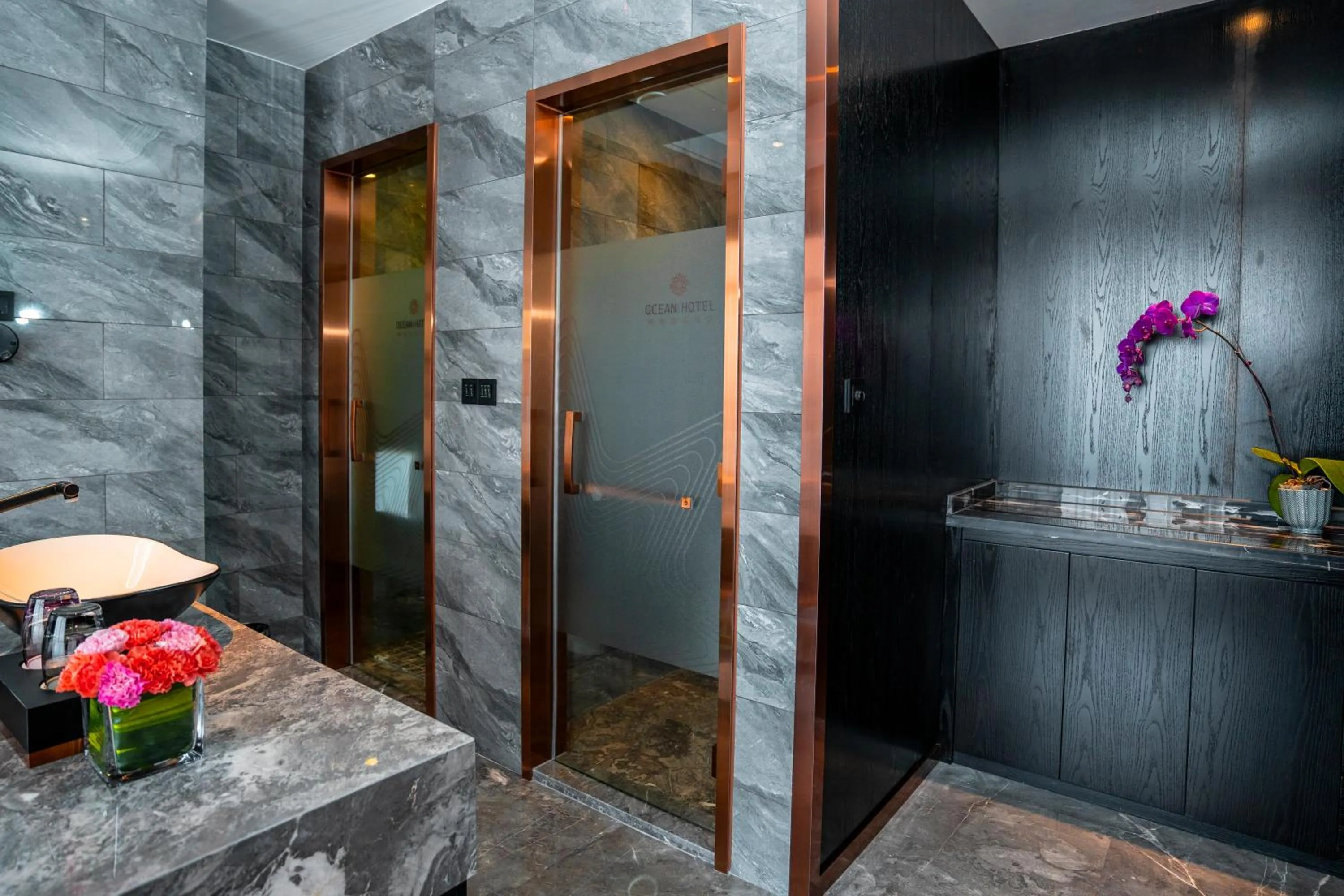 Bathroom in OCEAN HOTEL