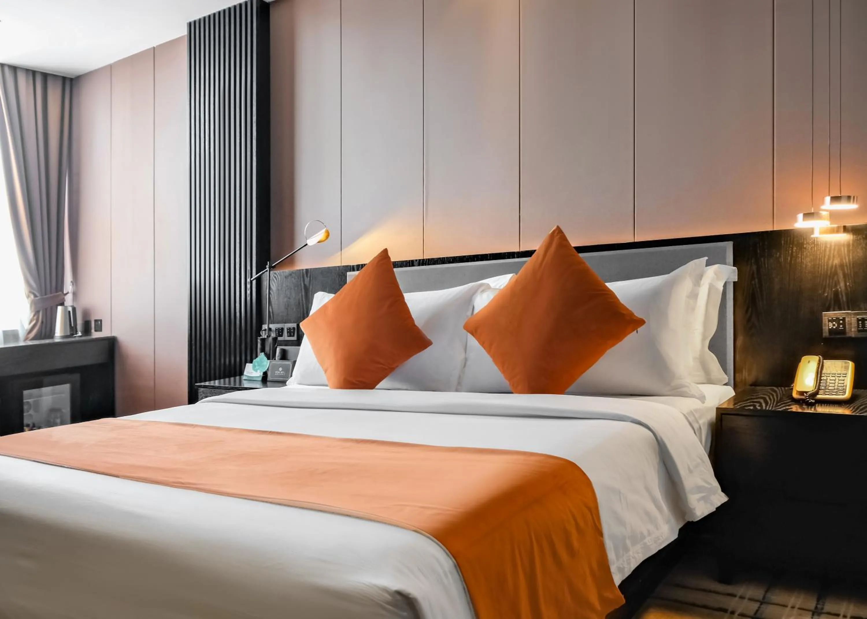 Guests, Bed in OCEAN HOTEL