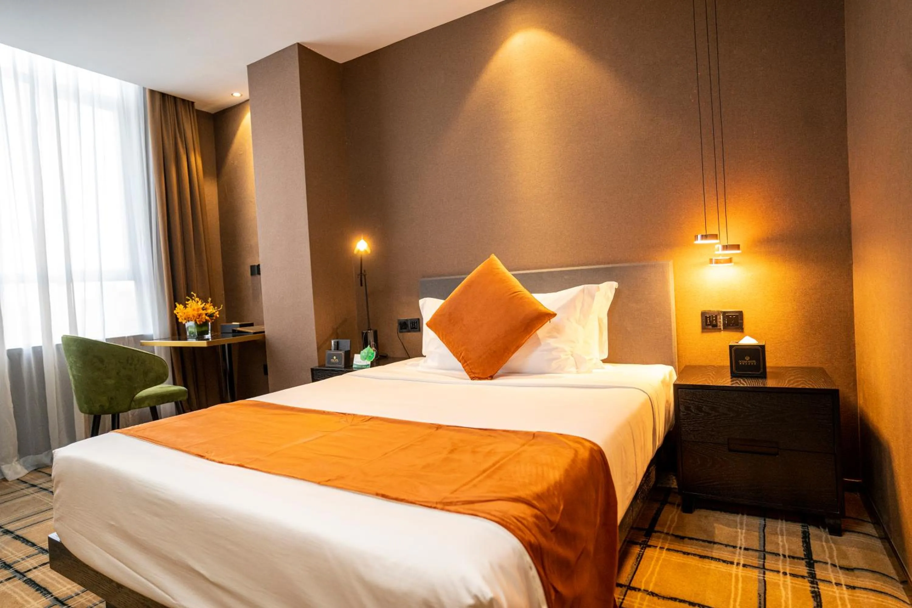 Bedroom, Bed in OCEAN HOTEL