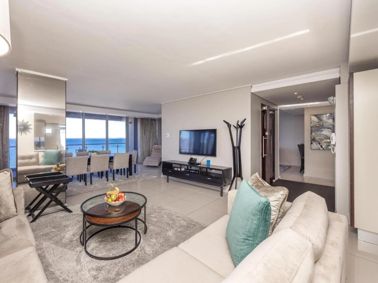 Living room in Infinity Self Catering Apartments