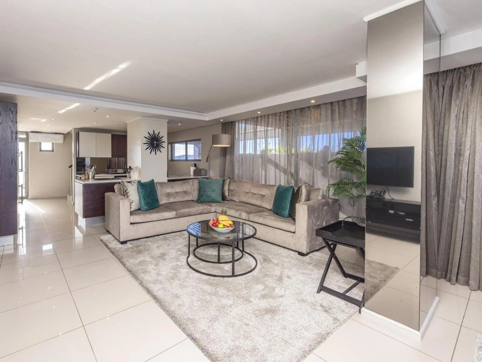 Living room in Infinity Self Catering Apartments