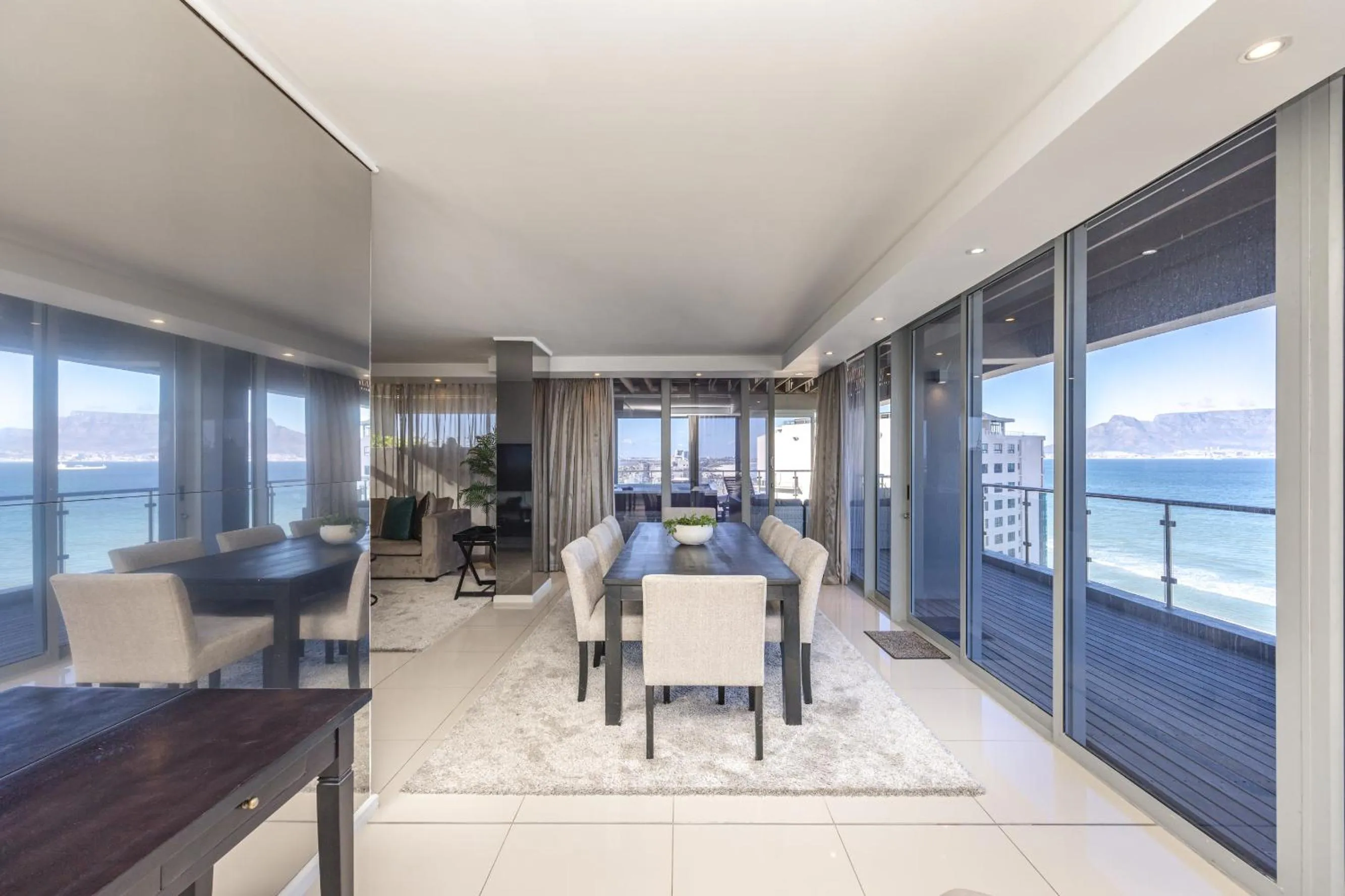 Dining area in Infinity Self Catering Apartments