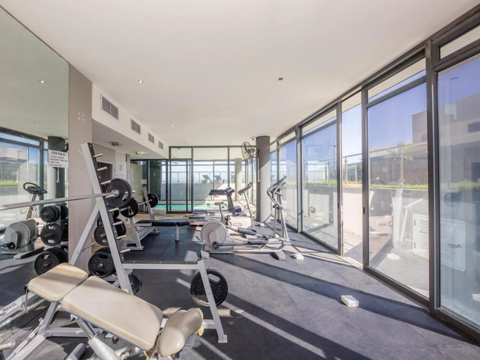 Fitness centre/facilities in Infinity Self Catering Apartments