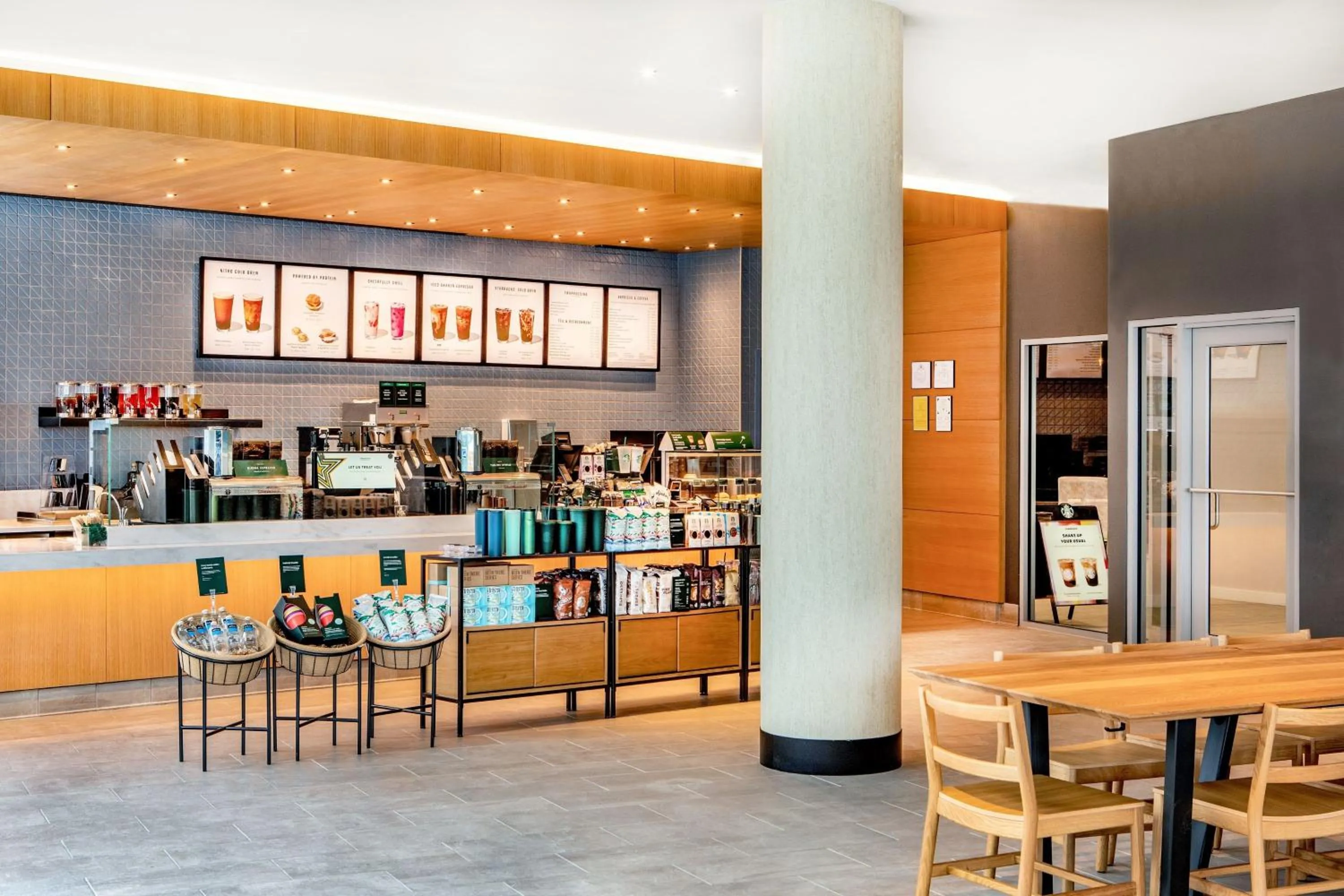 Restaurant/places to eat in SpringHill Suites by Marriott Boston Logan Airport Revere Beach