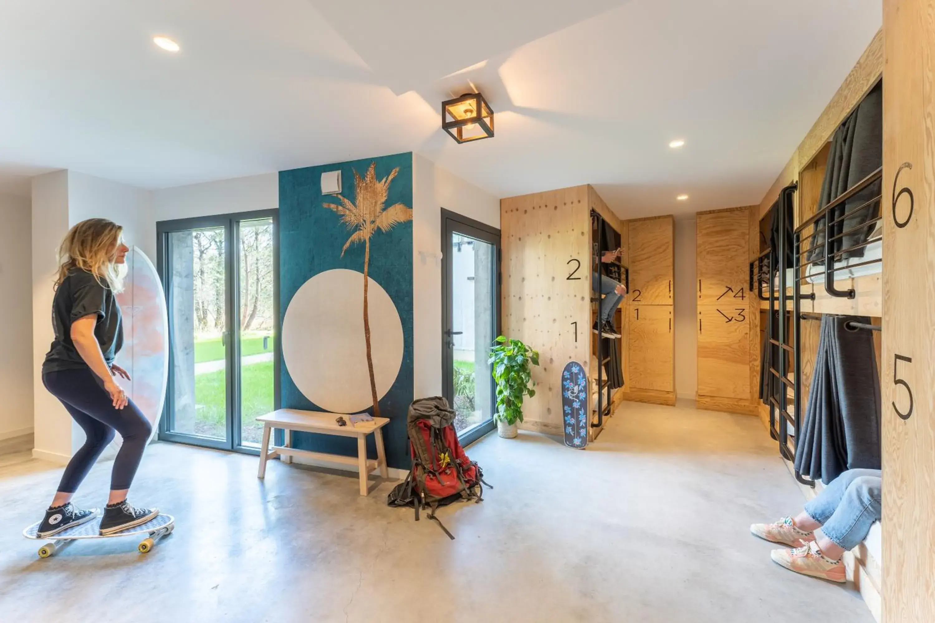 Bed in 10-Bed Mixed Dormitory Room in HEJMO Hostel Bed in 10-Bed Mixed Dormitory Room in HEJMO Hostel