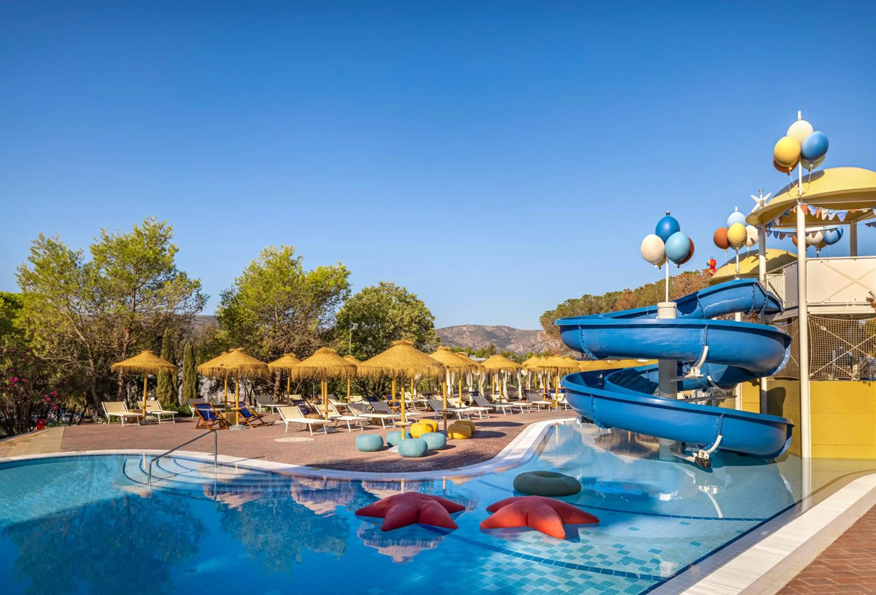 Aqua park in Valamar Amicor Resort