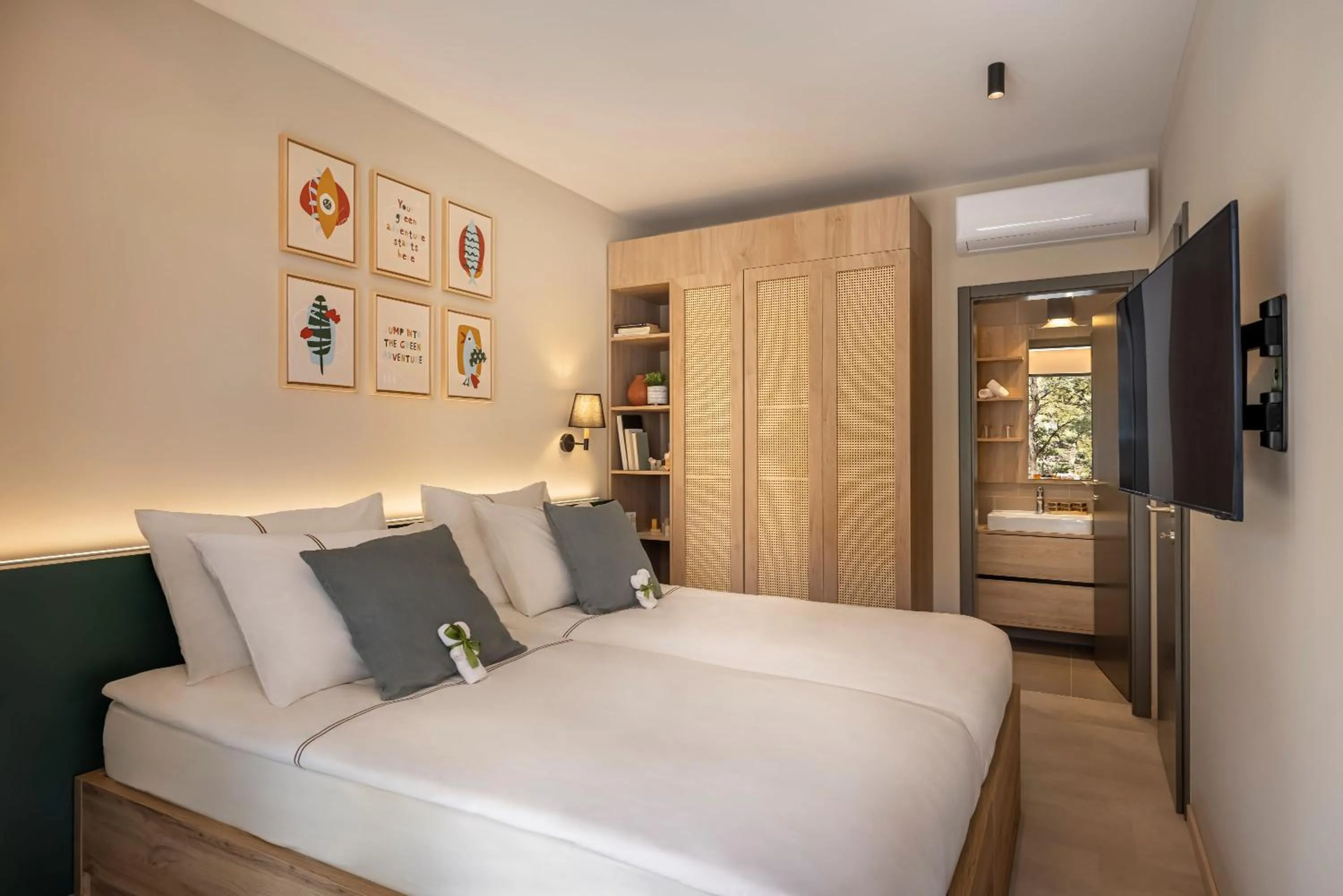 Bedroom, Bed in Valamar Amicor Resort