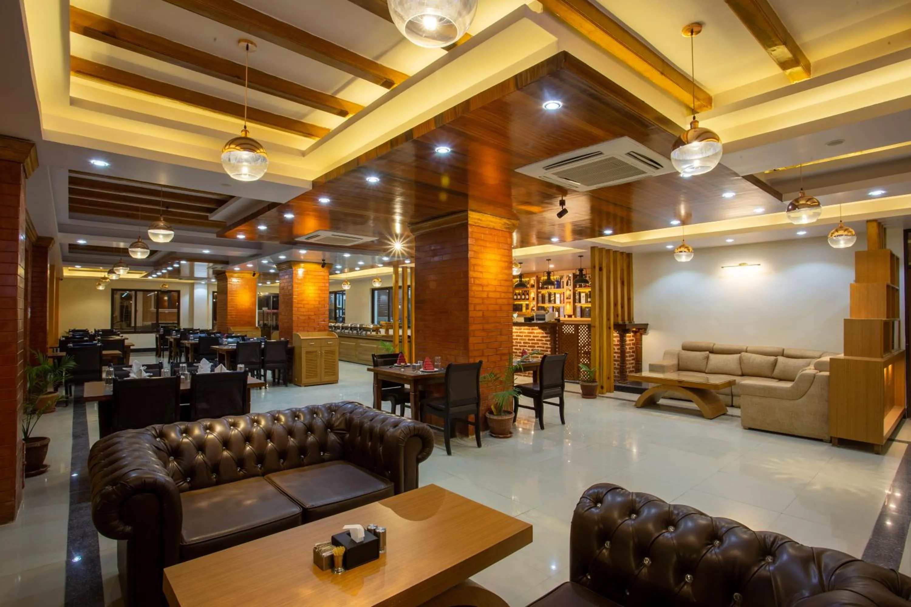 Restaurant/places to eat in Hotel Ghyampe Dada
