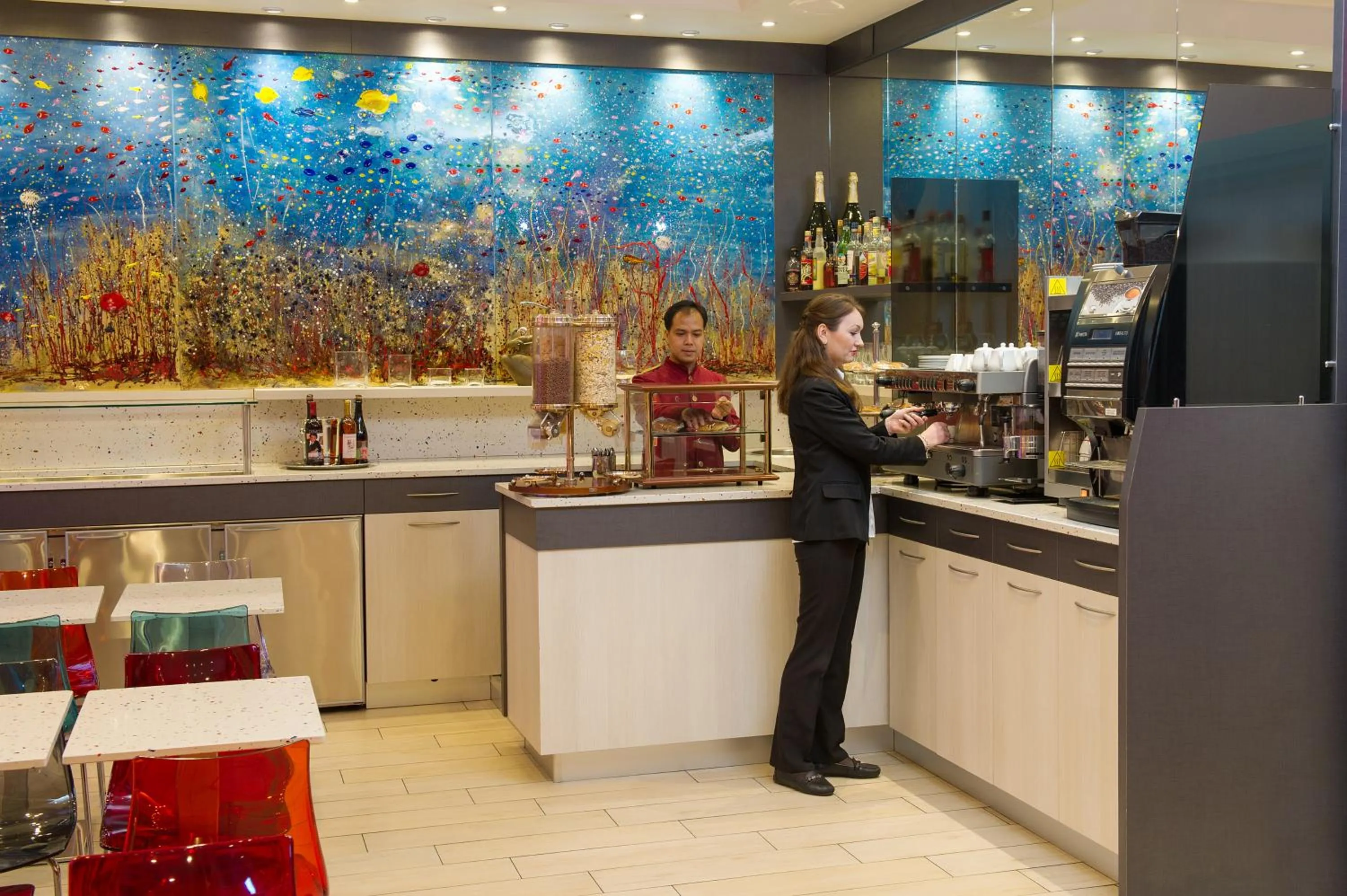 Lounge or bar in Hotel Demo'