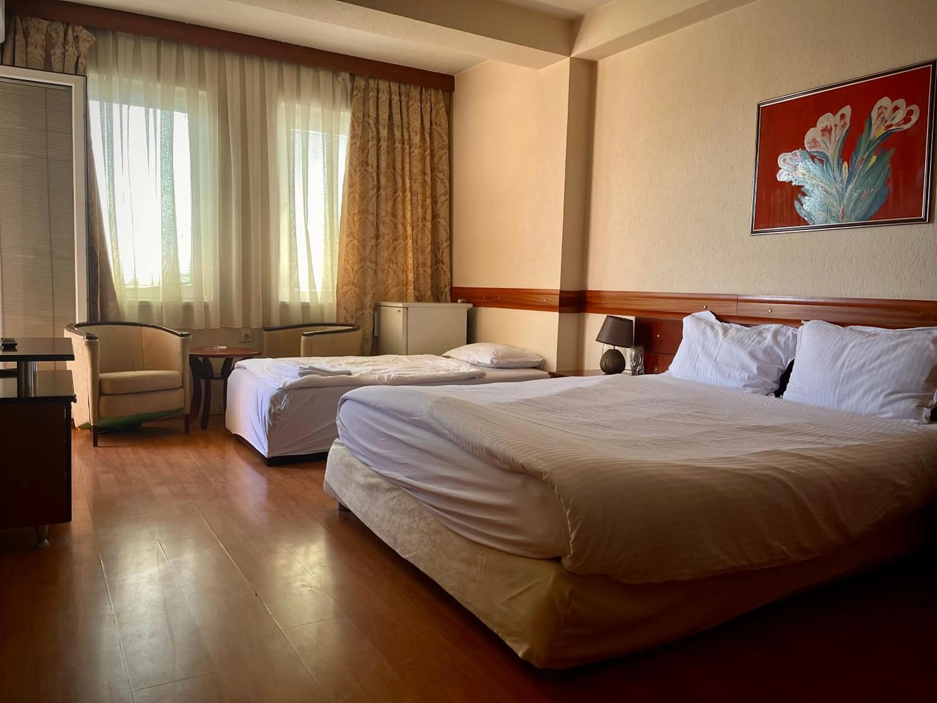 Bed in Hotel Ilinden