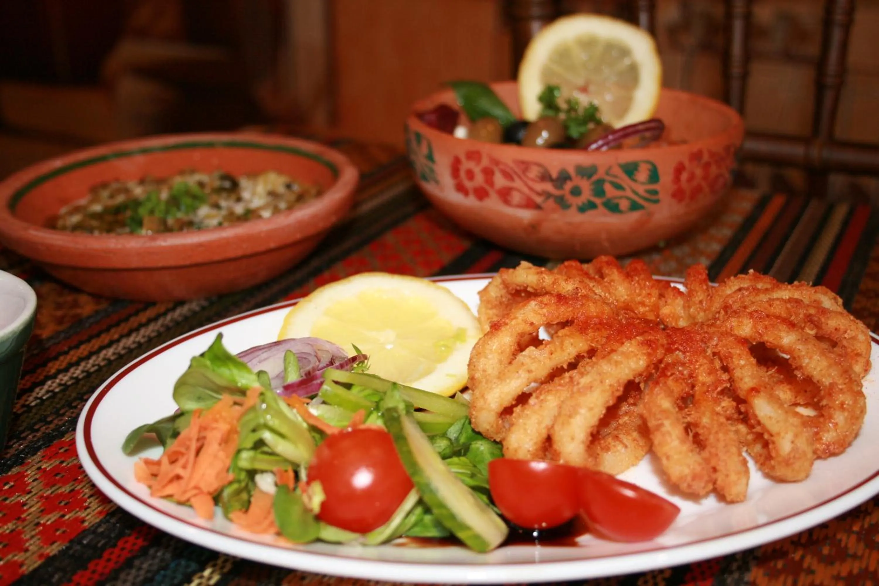 Restaurant/places to eat, Food in Cyrus Hotel