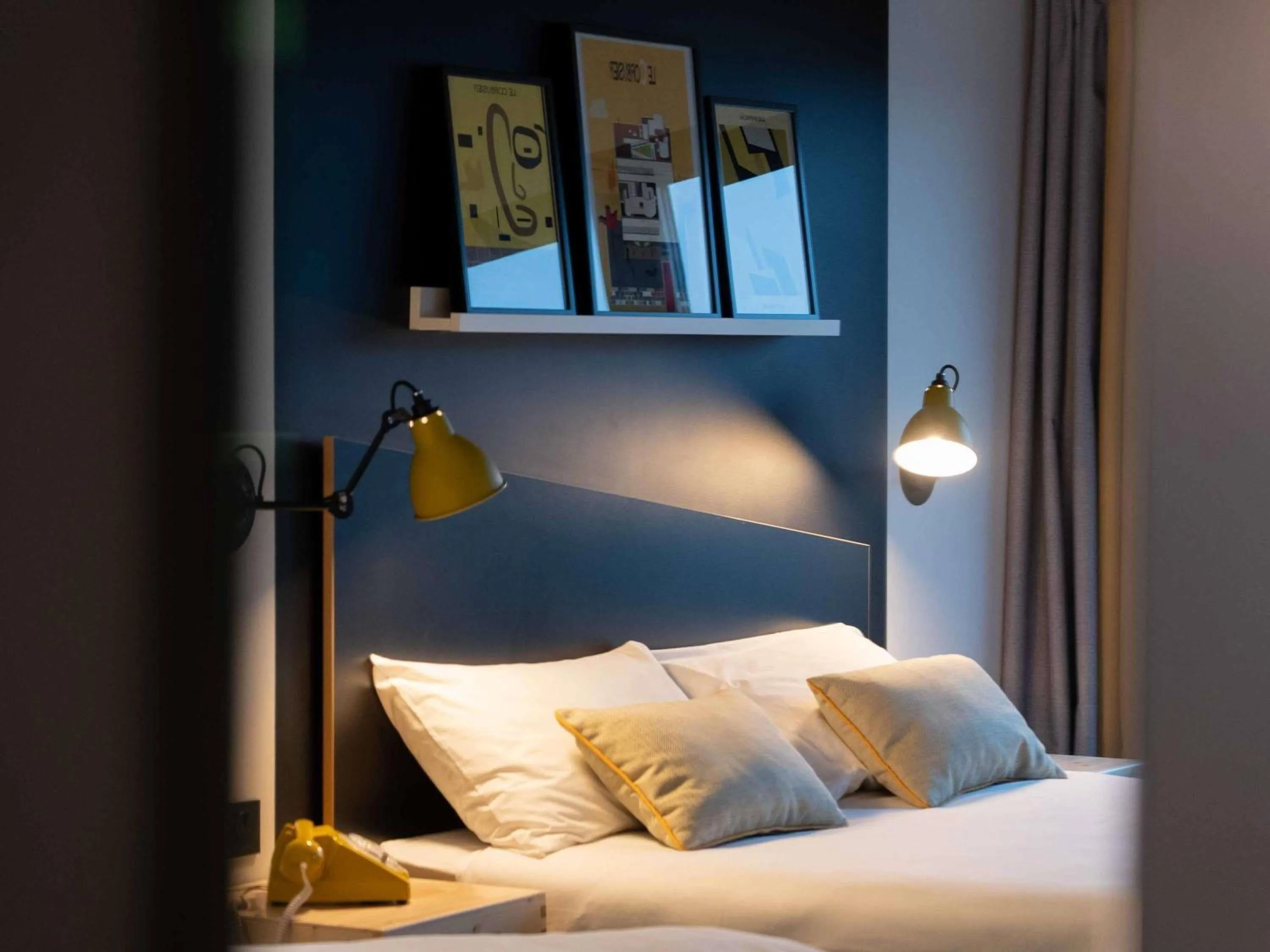 Bedroom, Bed in ibis Styles Dreux Centre Gare