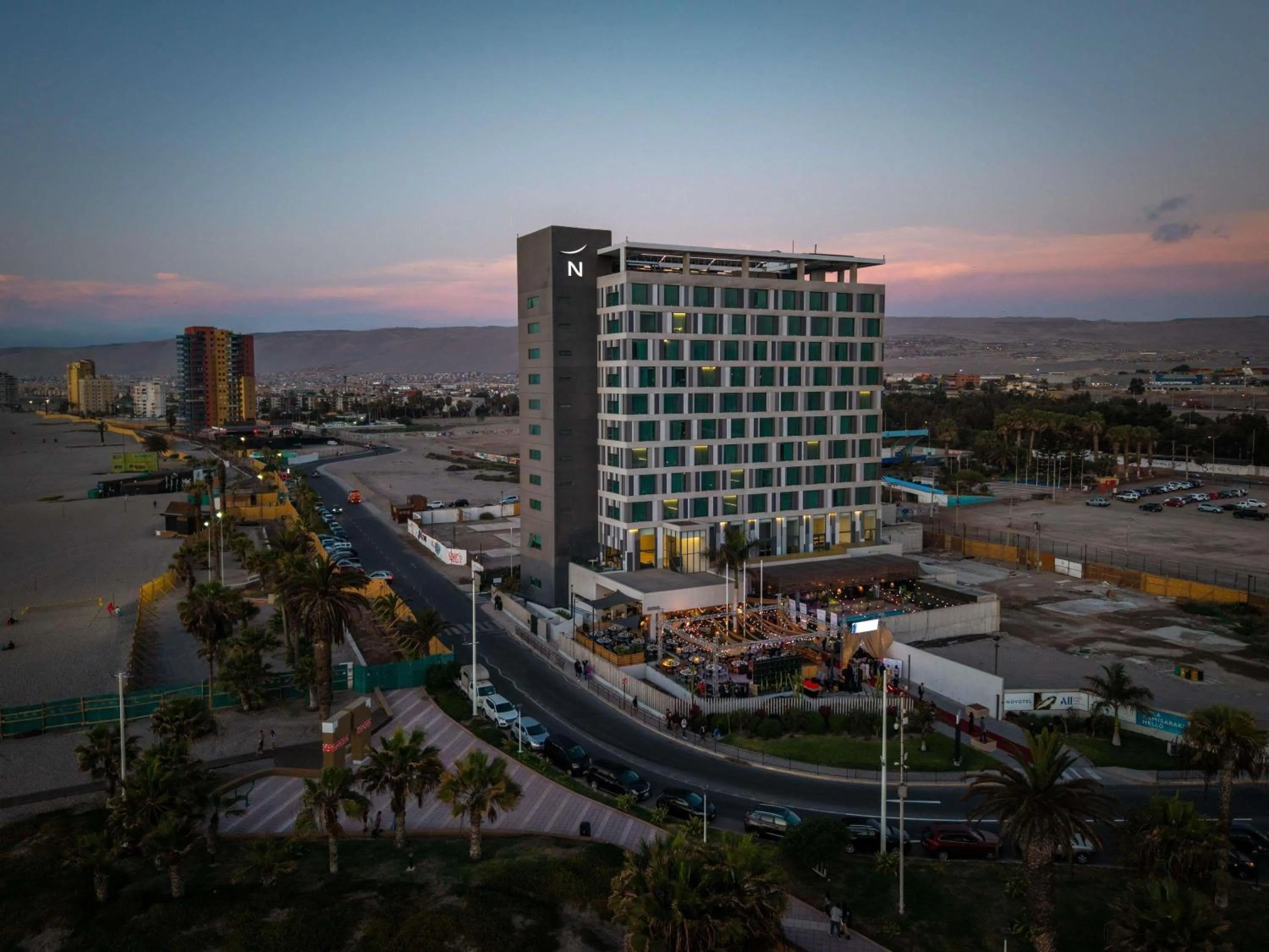 Property building in Novotel Arica
