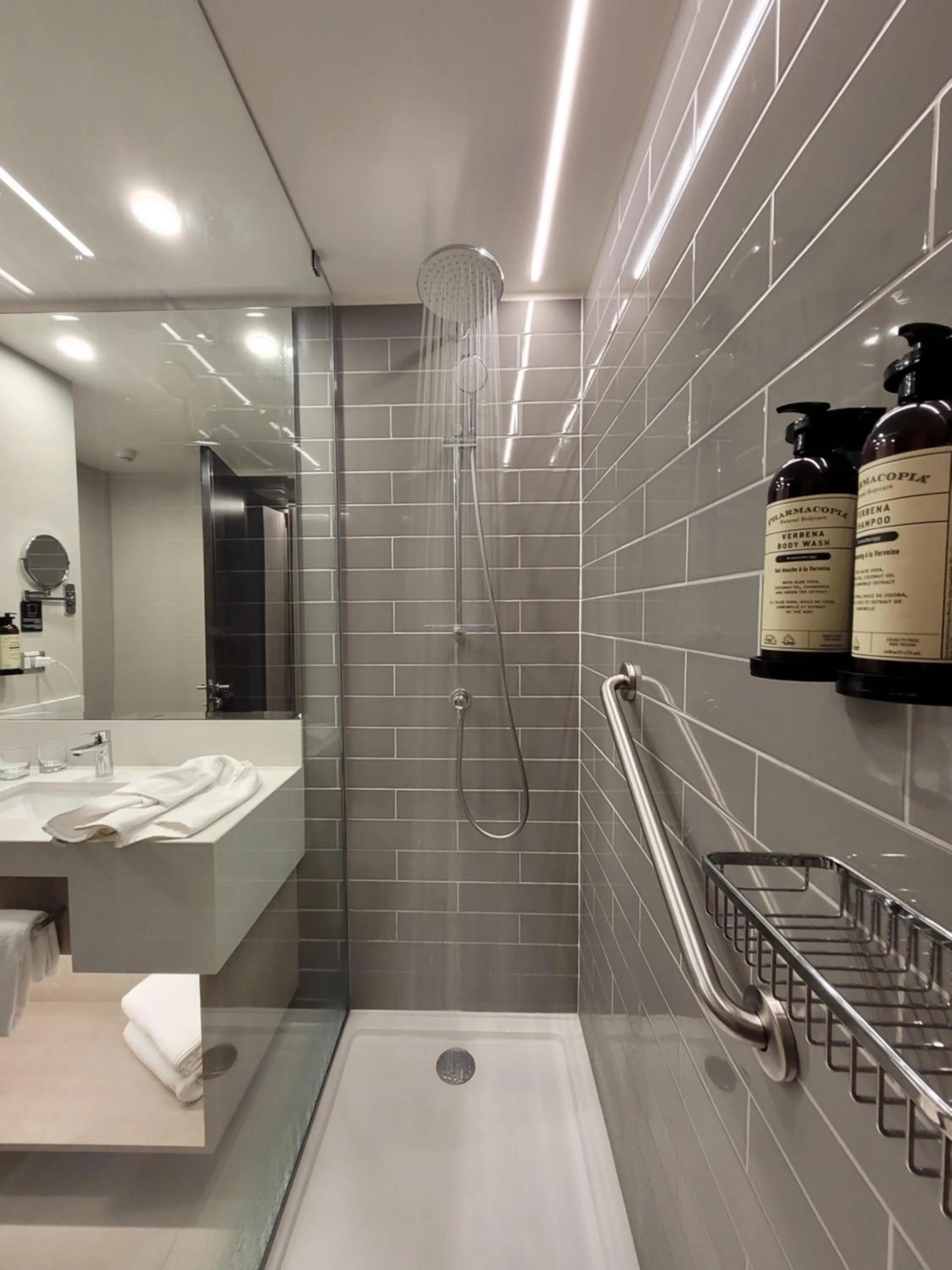 Shower in Novotel Arica