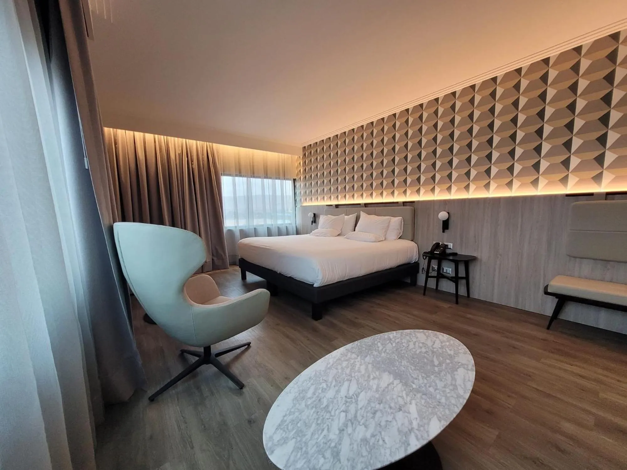 Bed in Novotel Arica