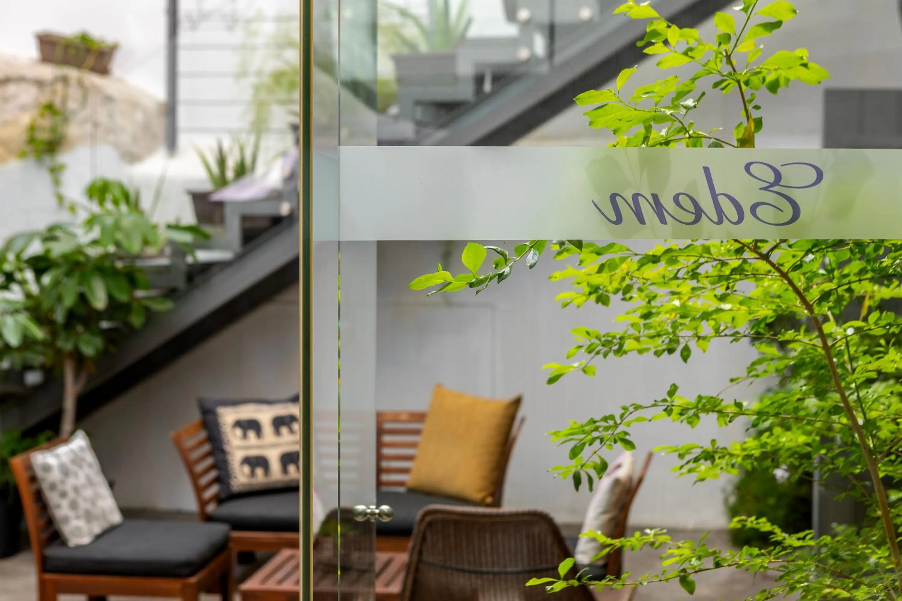 Patio in Edem Traditional House