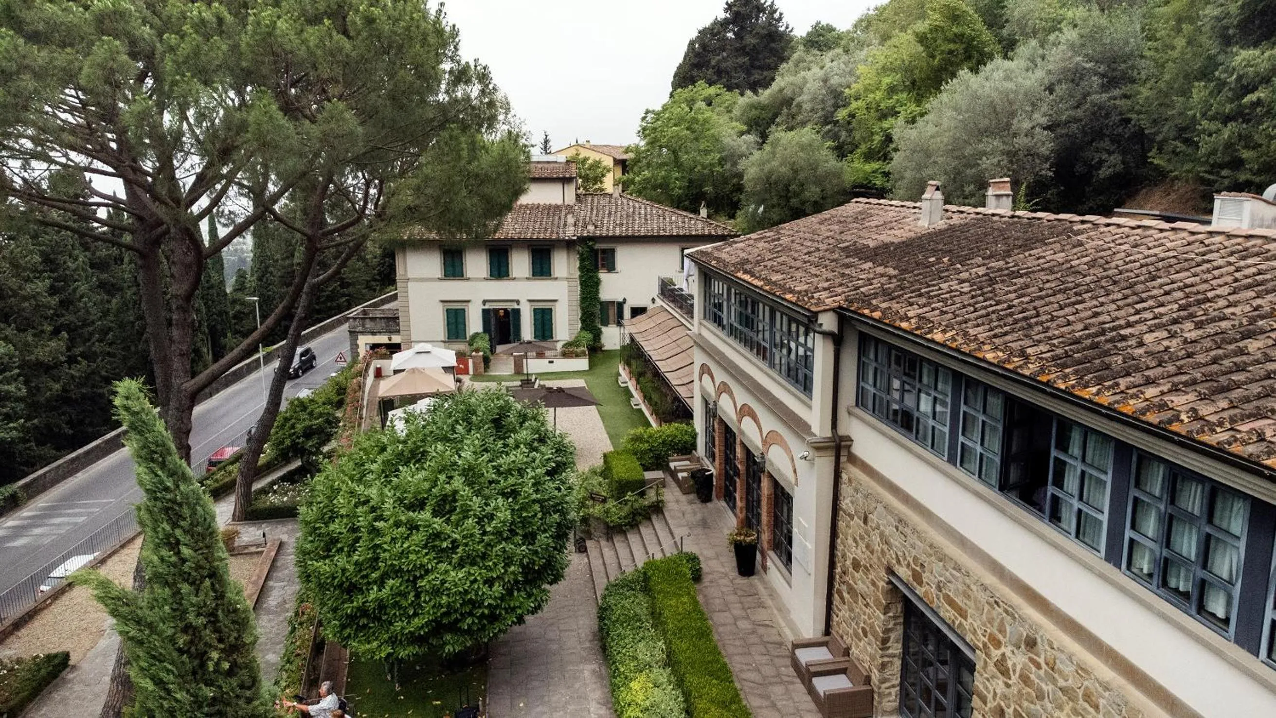 Bird's eye view in FH55 Hotel Villa Fiesole