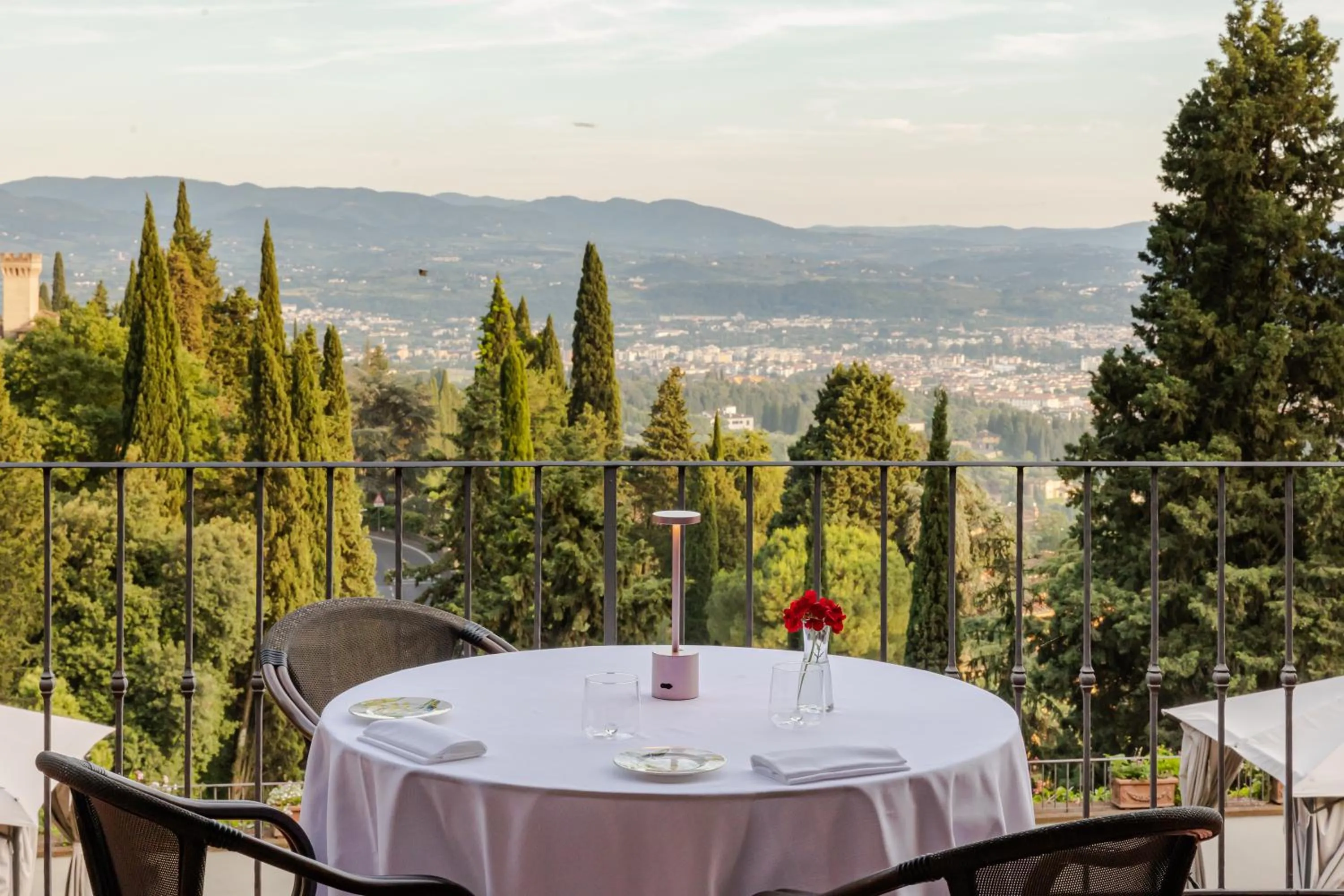 Balcony/Terrace in FH55 Hotel Villa Fiesole