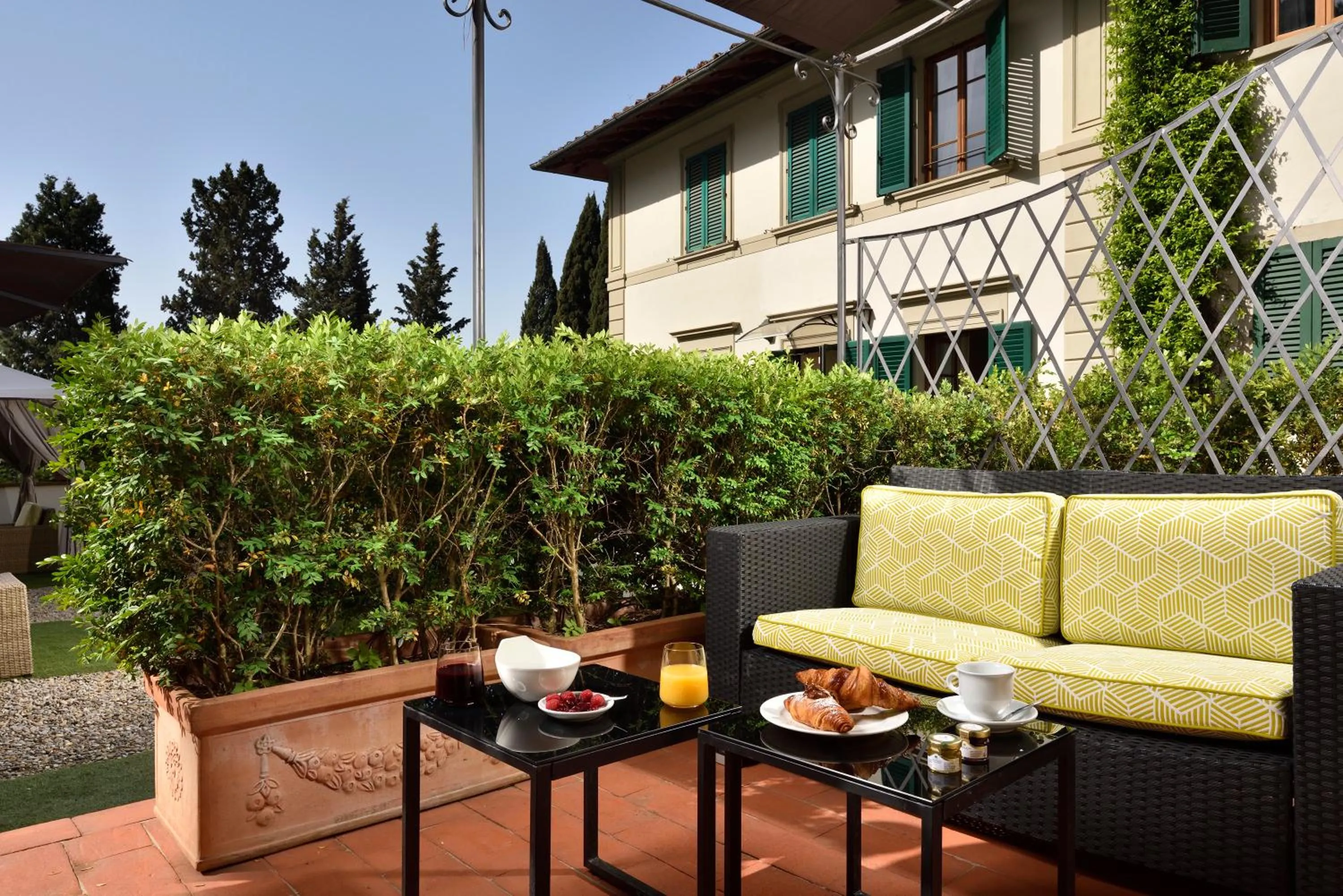 Patio in FH55 Hotel Villa Fiesole