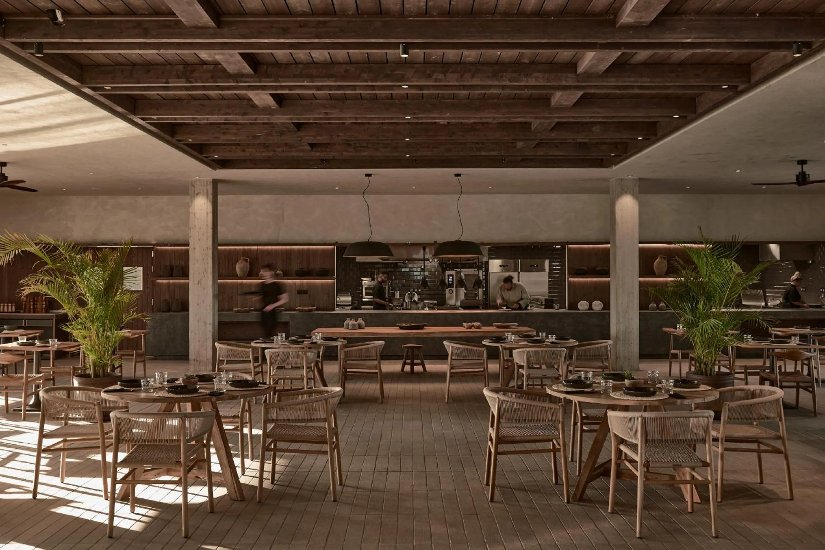 Restaurant/places to eat in Theros All Suite Hotel - Adults Only