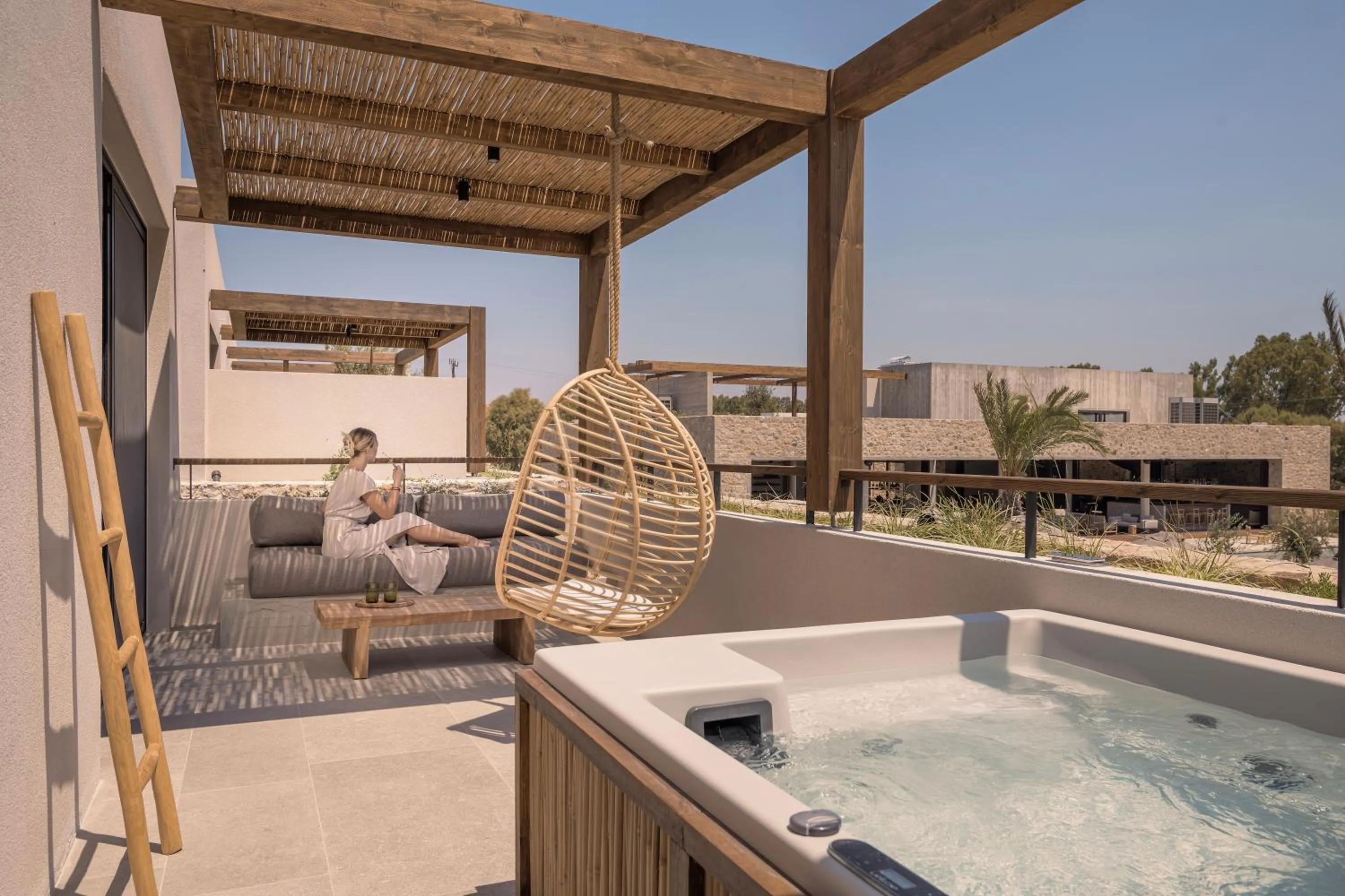 Hot Tub in Theros All Suite Hotel - Adults Only