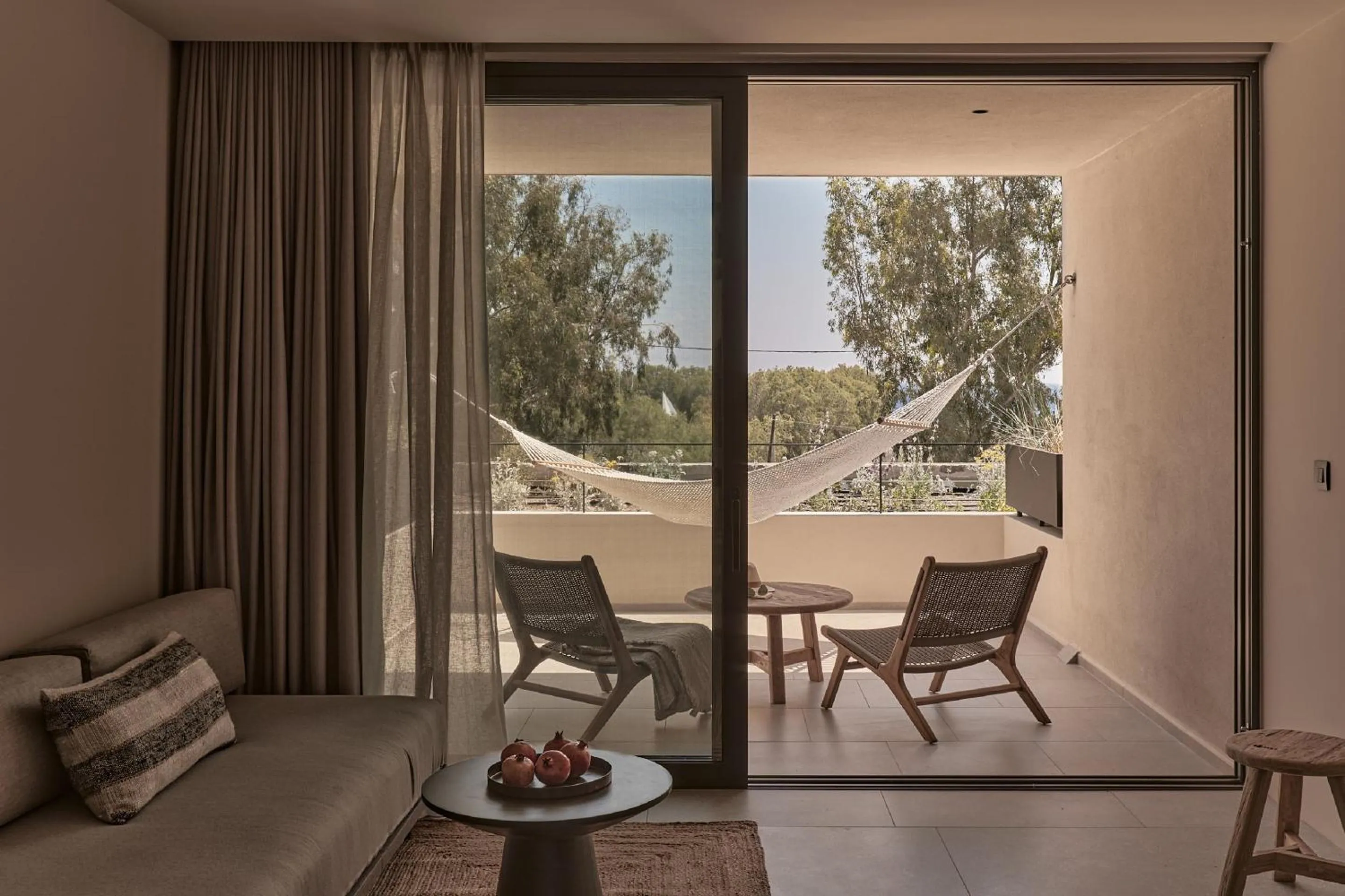 Balcony/Terrace in Theros All Suite Hotel - Adults Only