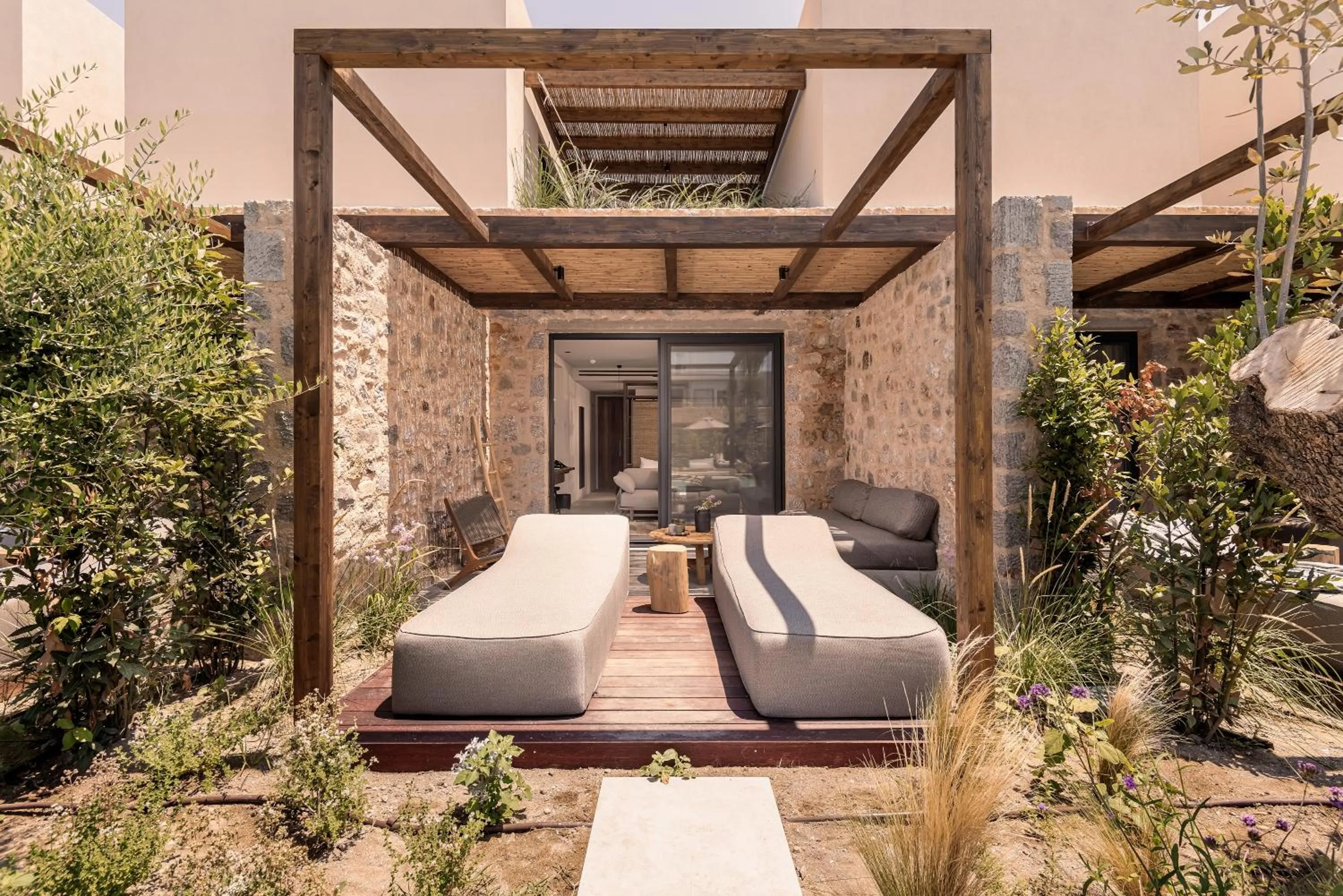 Balcony/Terrace in Theros All Suite Hotel - Adults Only