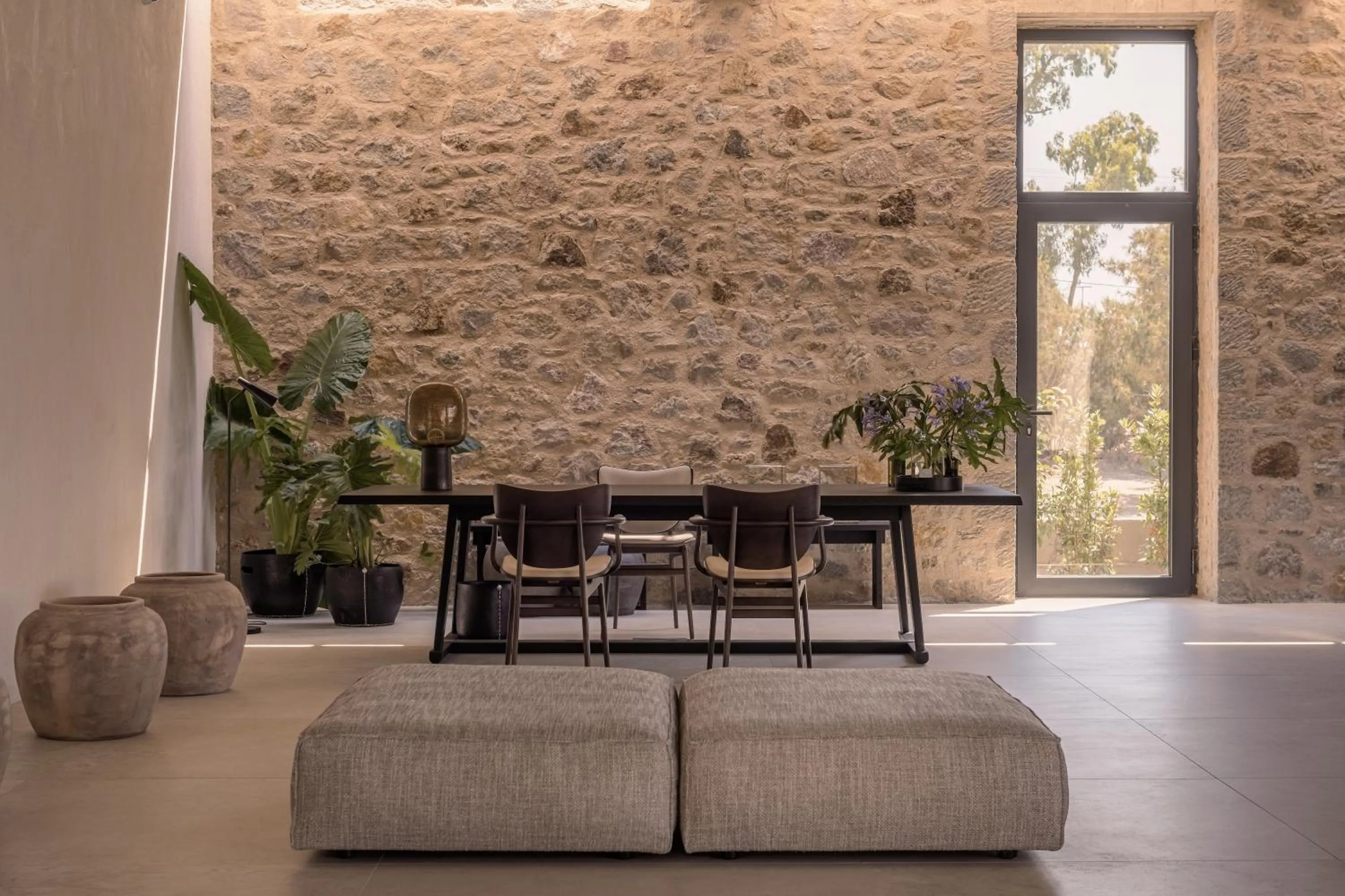 Lobby or reception in Theros All Suite Hotel - Adults Only