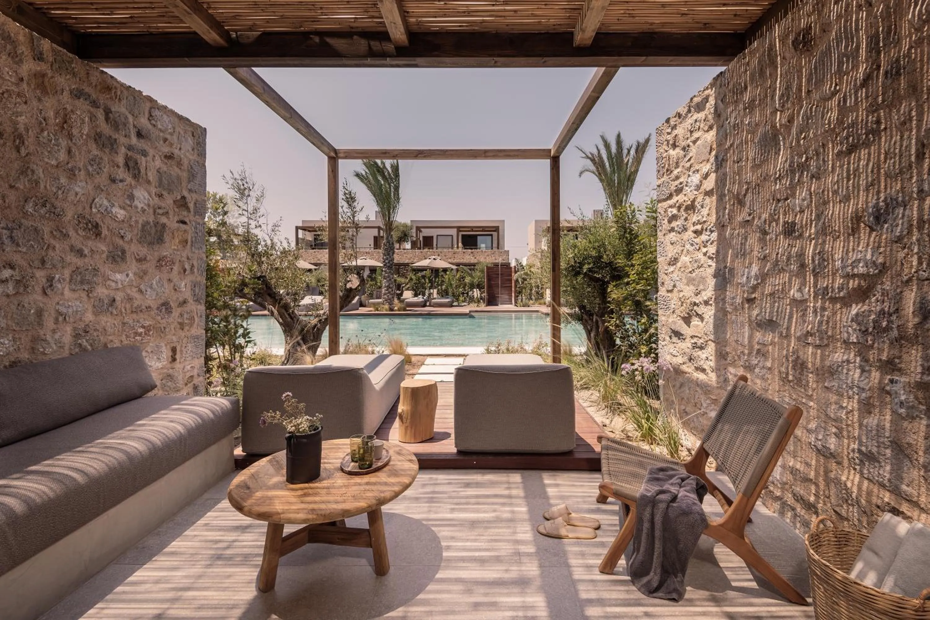 Balcony/Terrace in Theros All Suite Hotel - Adults Only