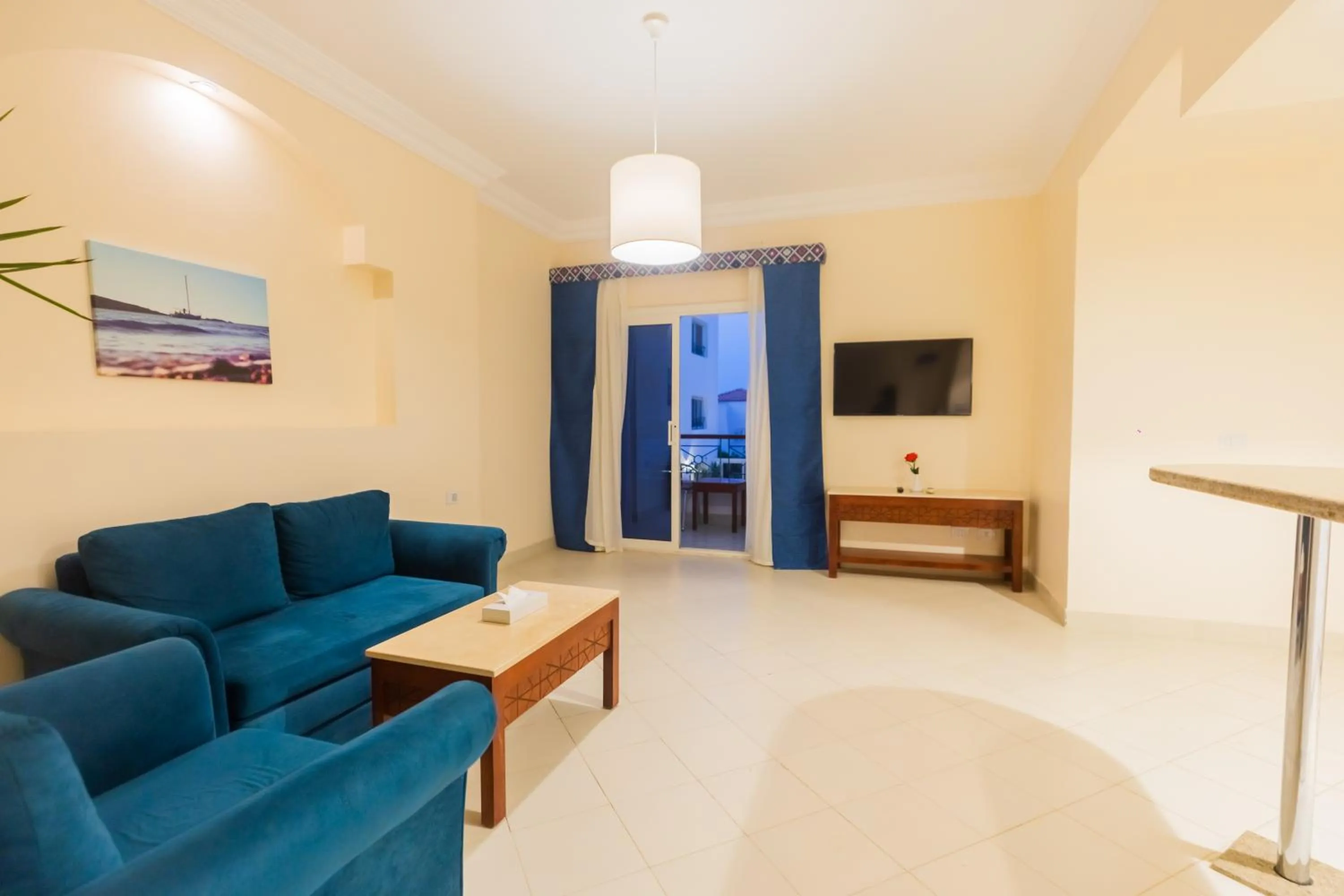 Queen Suite with Sea View in Swiss Wellness Dive Resort