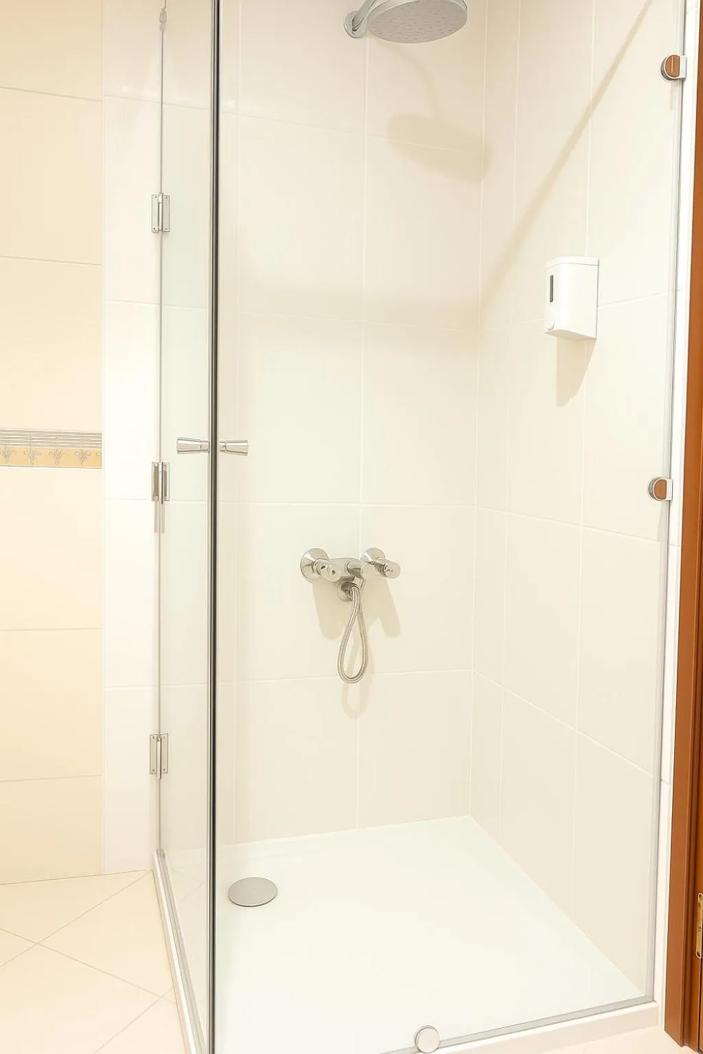 Shower in Swiss Wellness Dive Resort