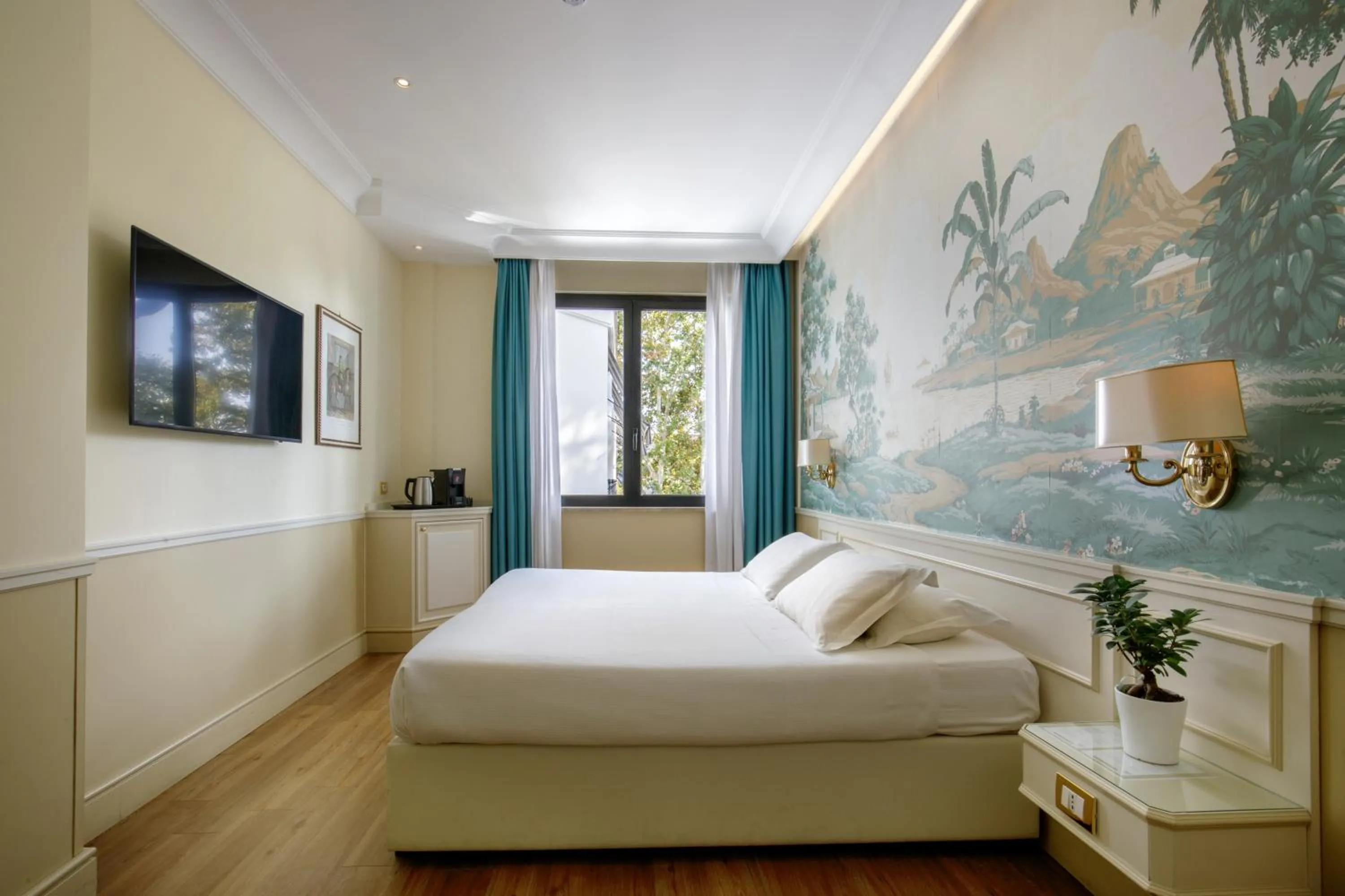 Bed in Donna Laura Palace by OMNIA hotels