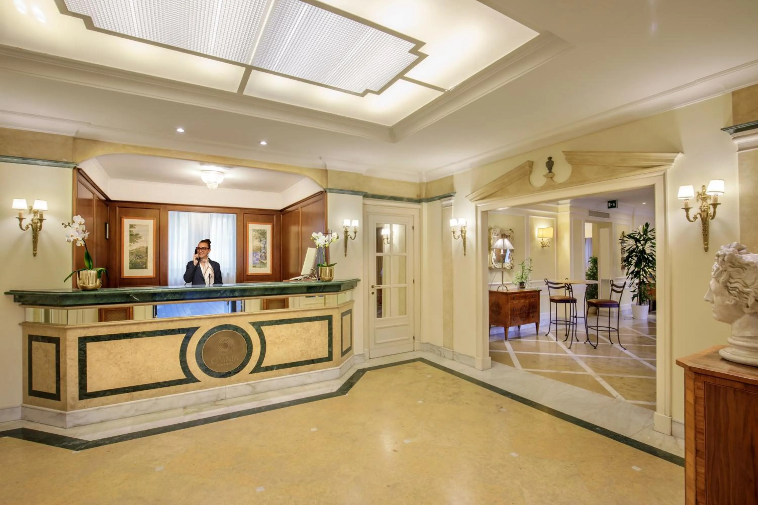 Lobby or reception in Donna Laura Palace by OMNIA hotels