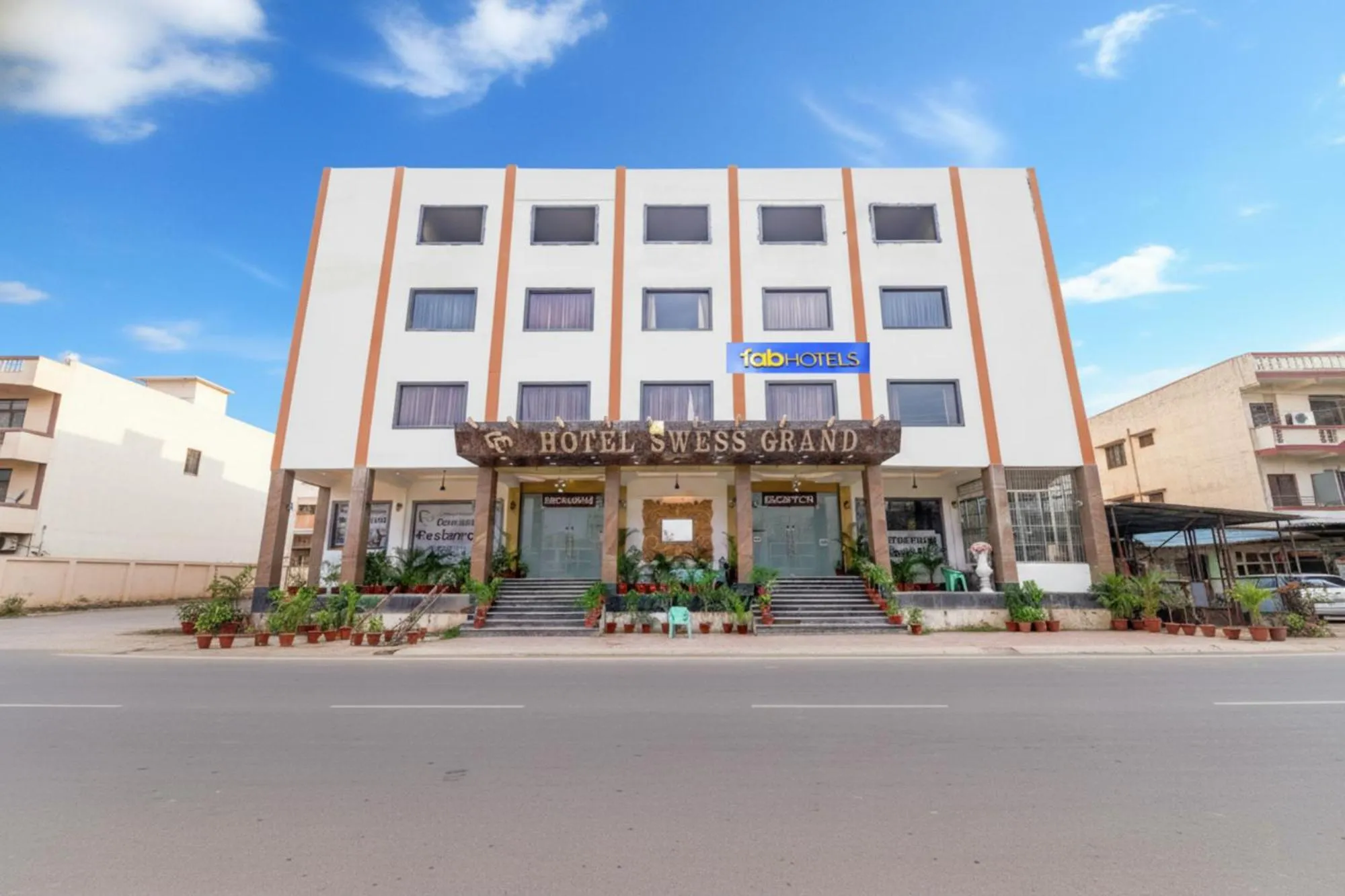 Property building in FabHotel Swess Grand