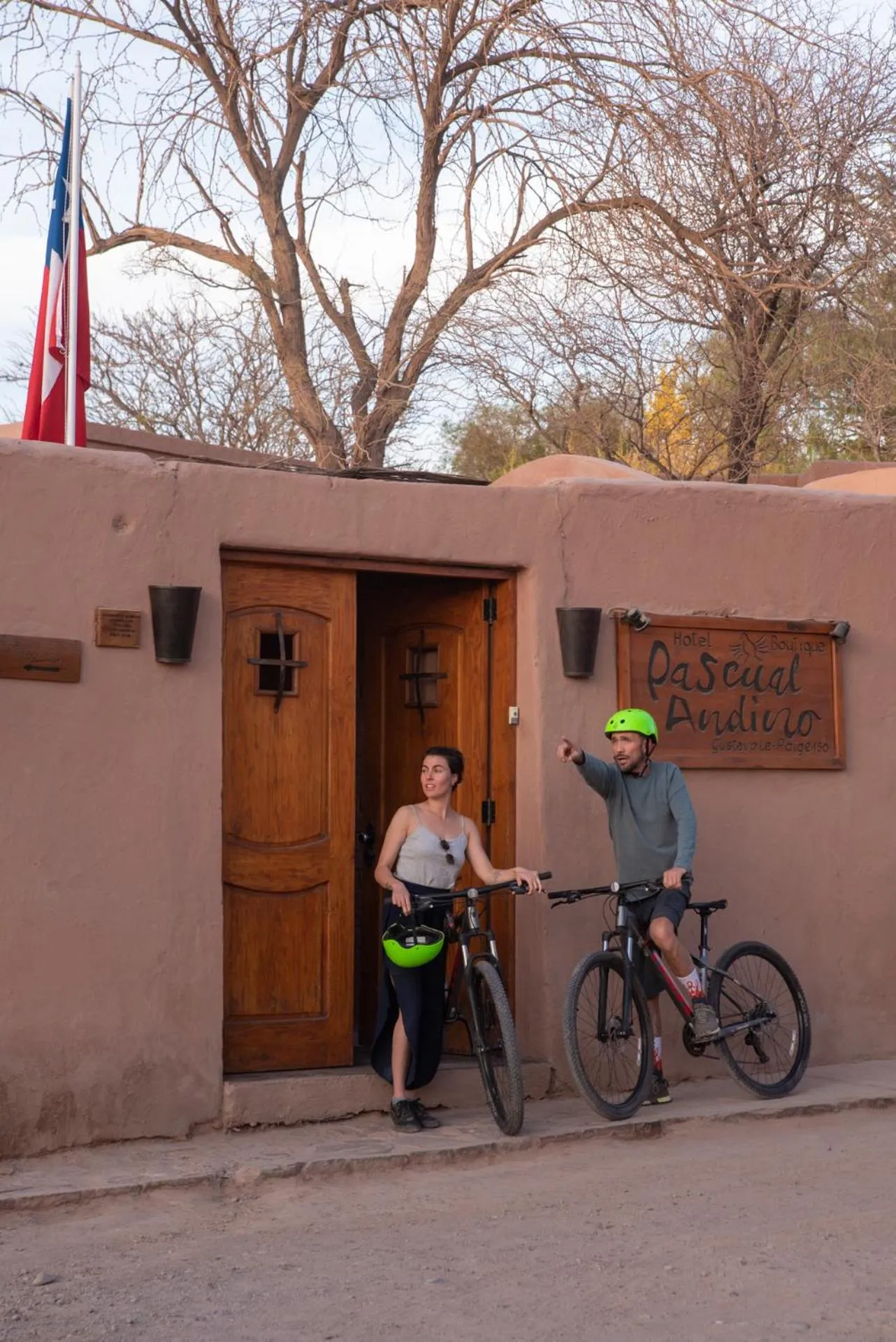 Facade/entrance in Hotel Pascual Andino