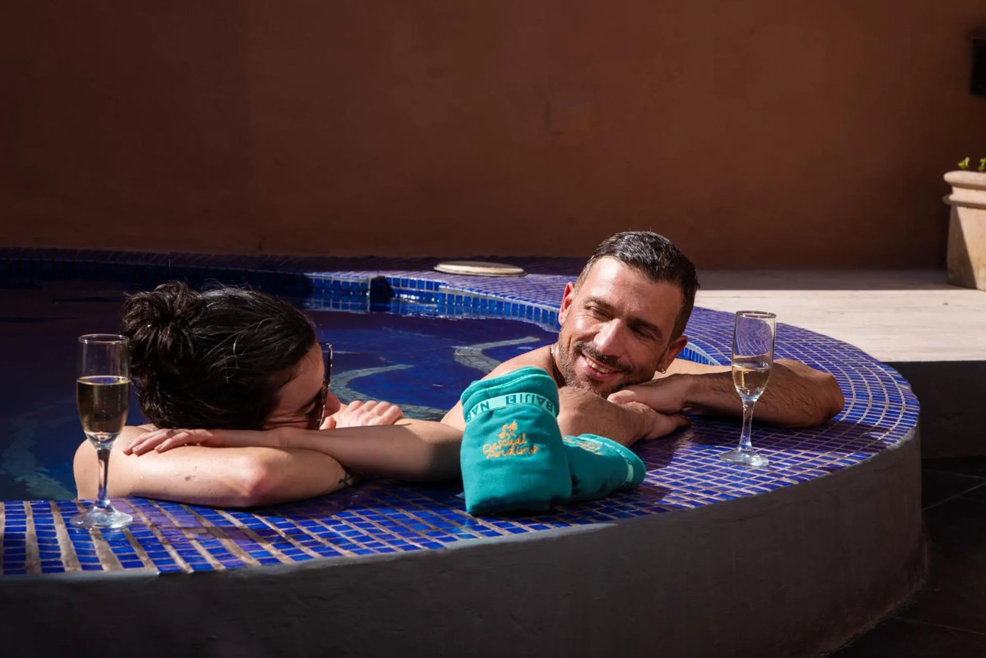 Swimming pool in Hotel Pascual Andino