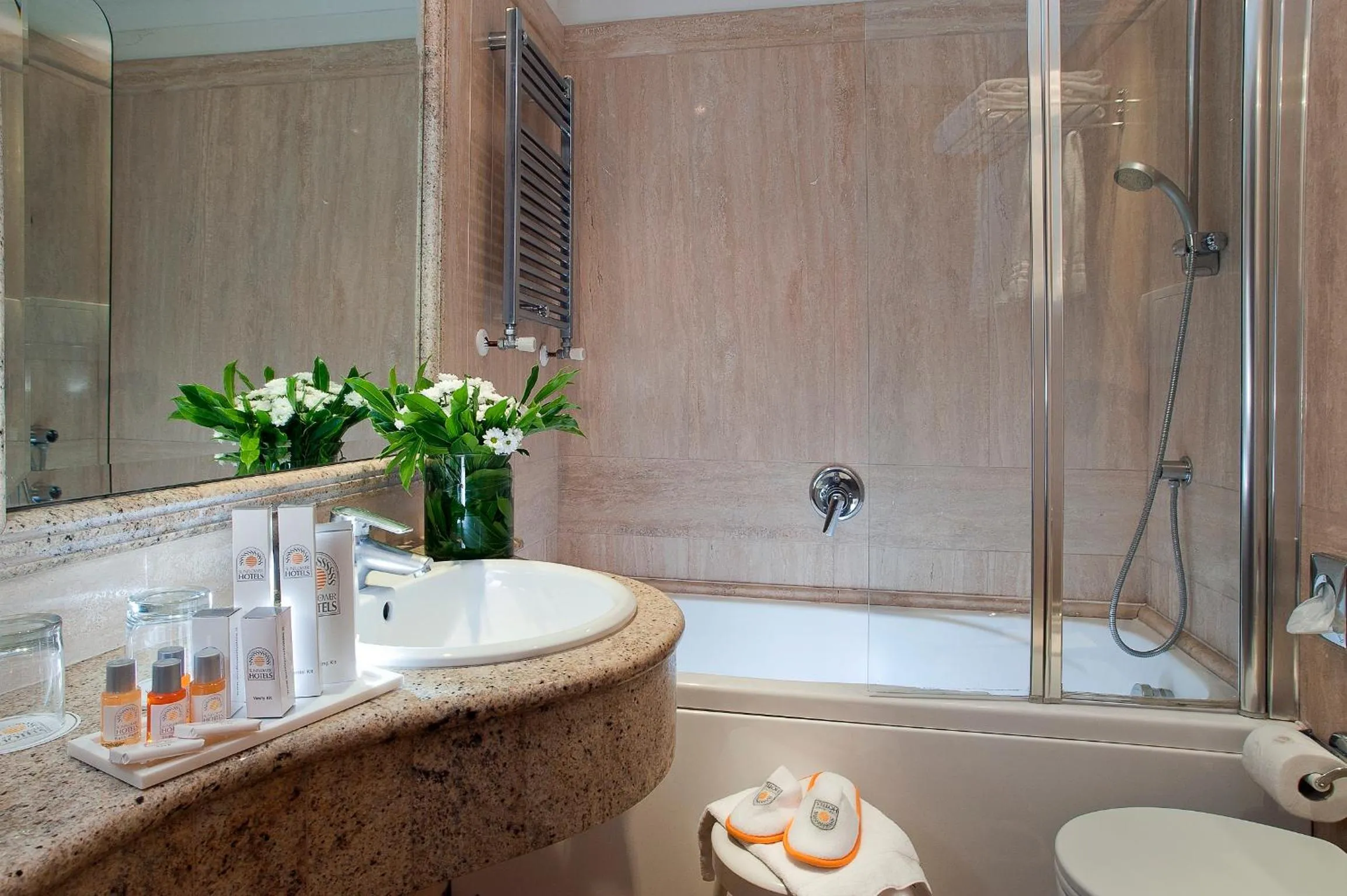 Bathroom in Pinewood Hotel Rome