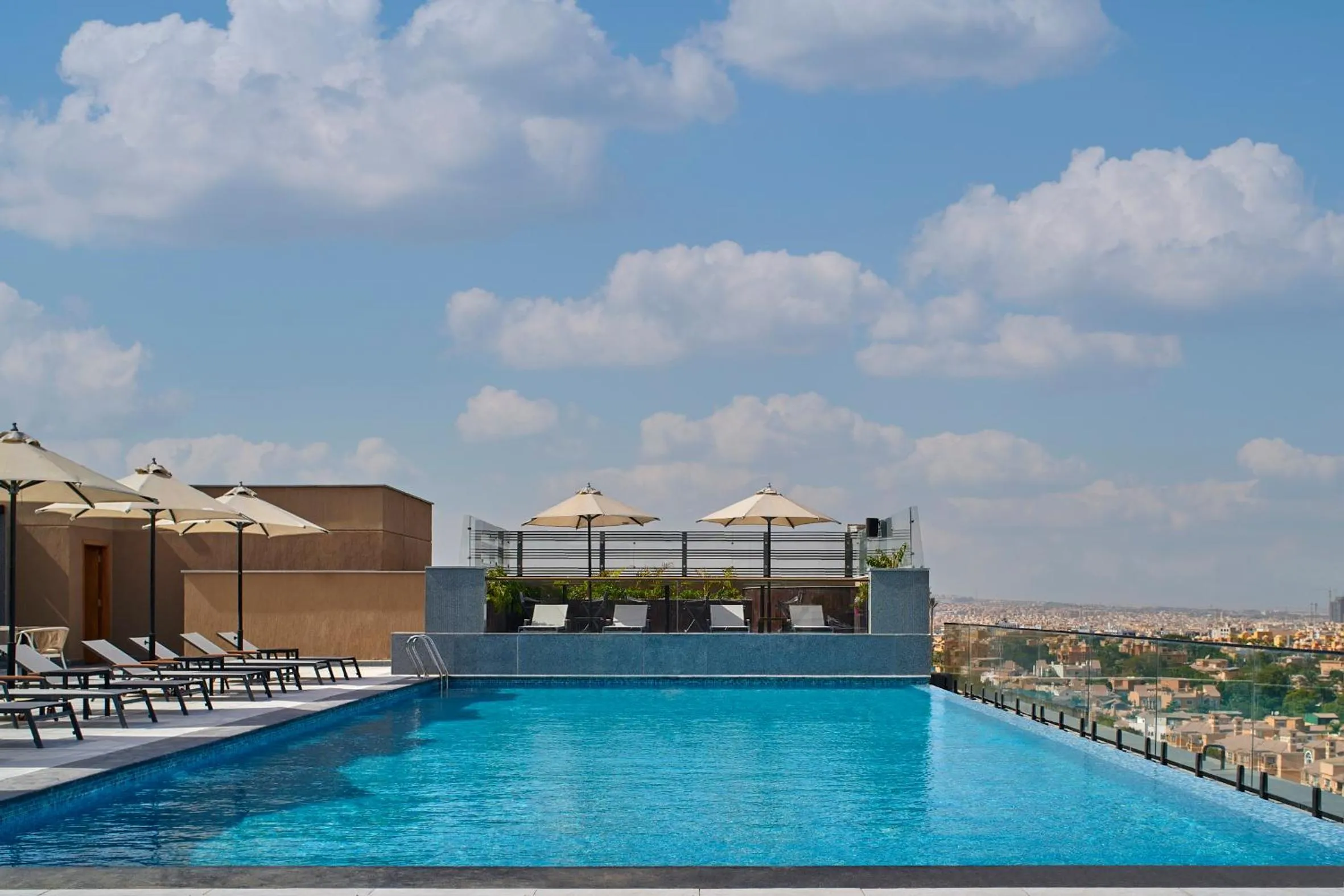 Pool view in Crowne Plaza - West Cairo Arkan by IHG