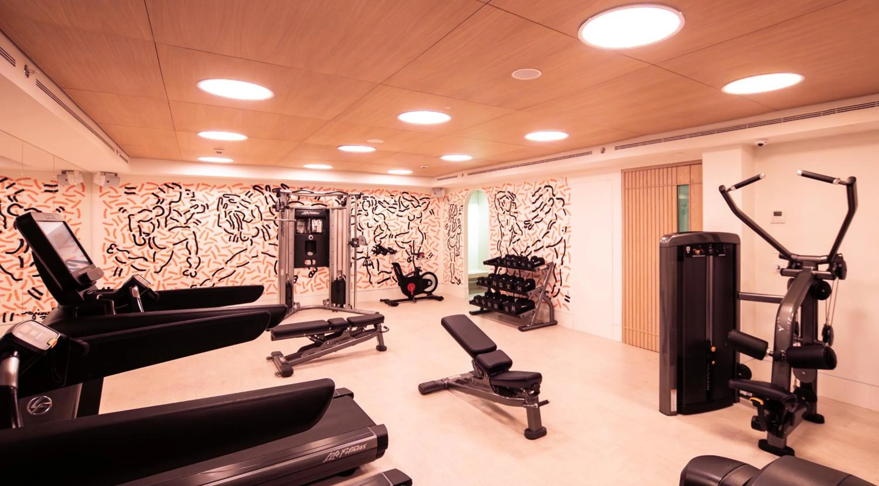 Fitness centre/facilities in The Standard, Ibiza