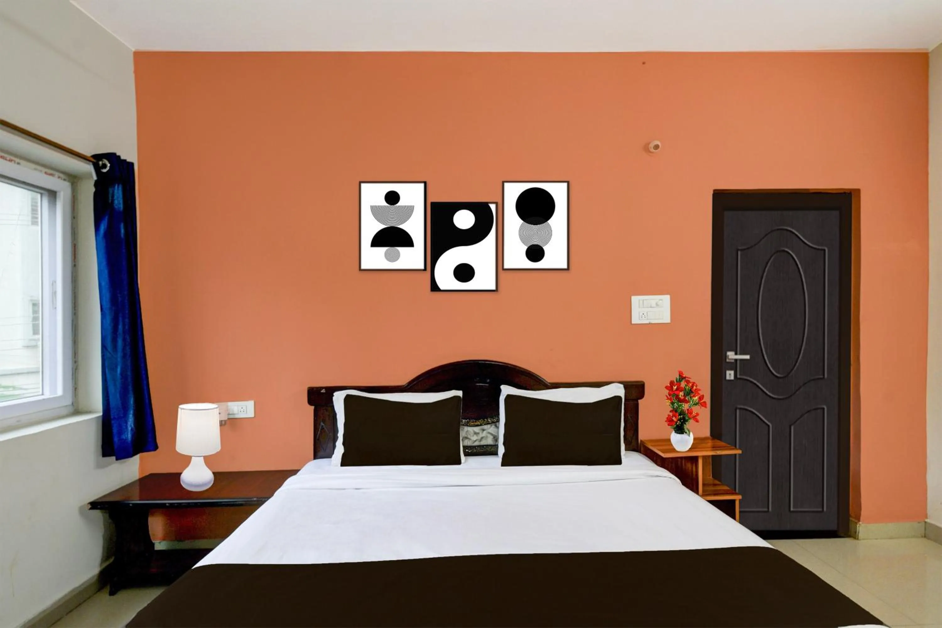 Bedroom, Bed in Super Collection O Atlas DLF Formerly Hillside