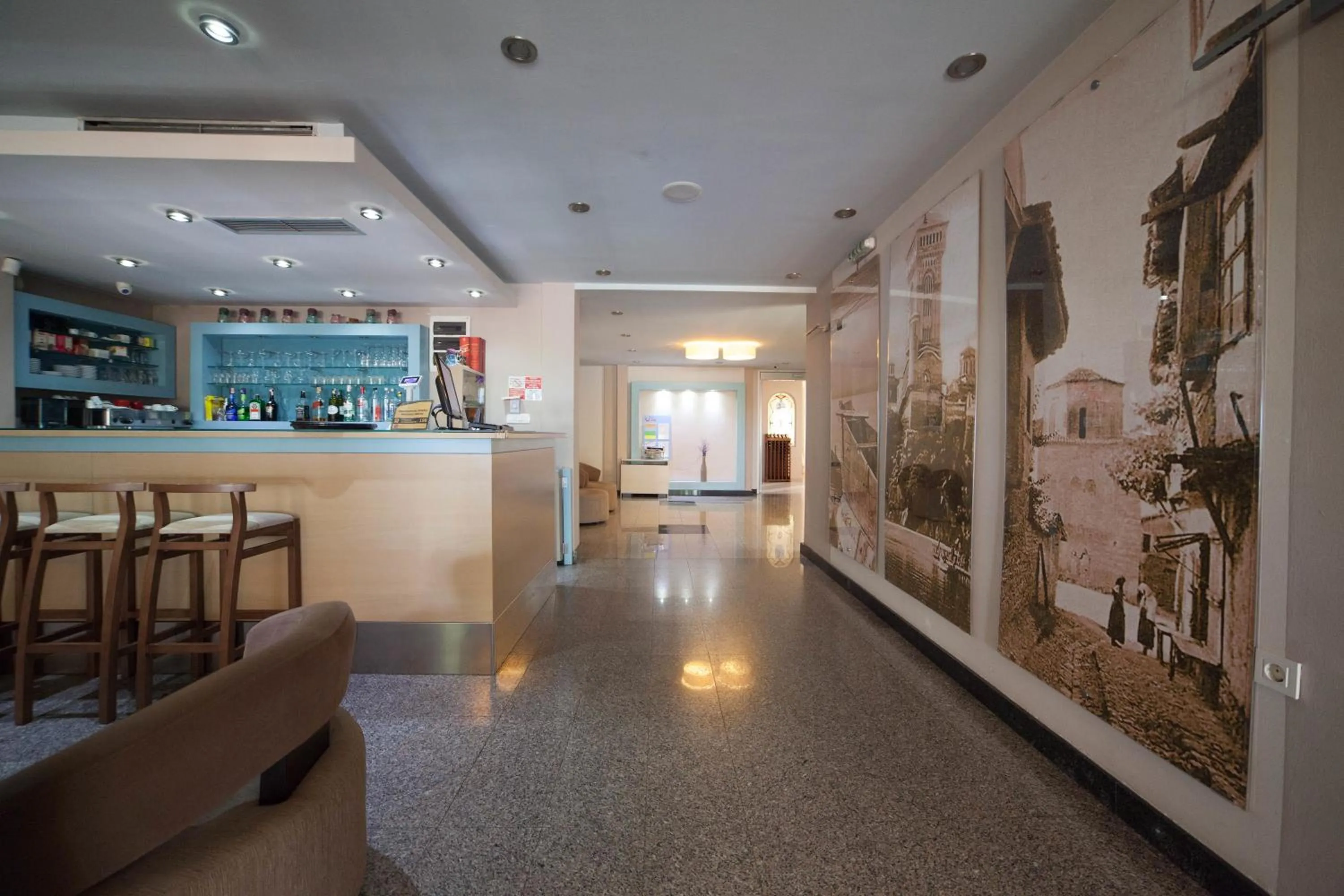 Floor plan in Hotel Lebed