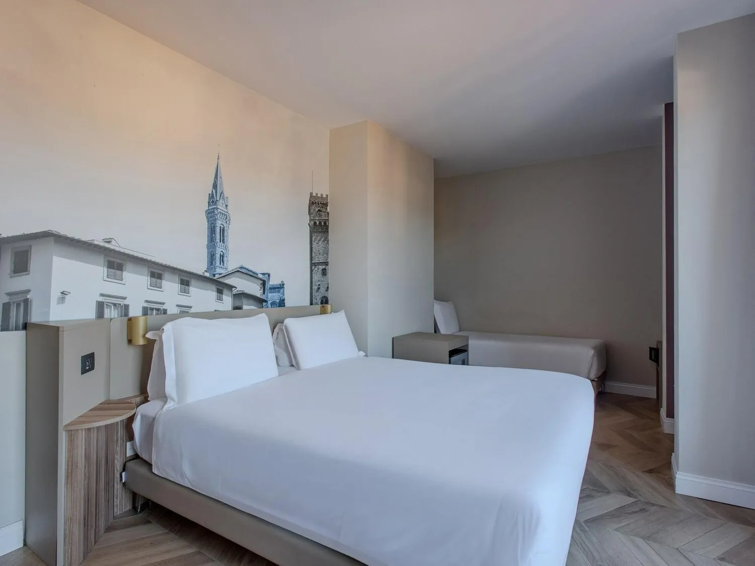 Photo of the whole room, Bed in B&B Hotel Firenze City Center