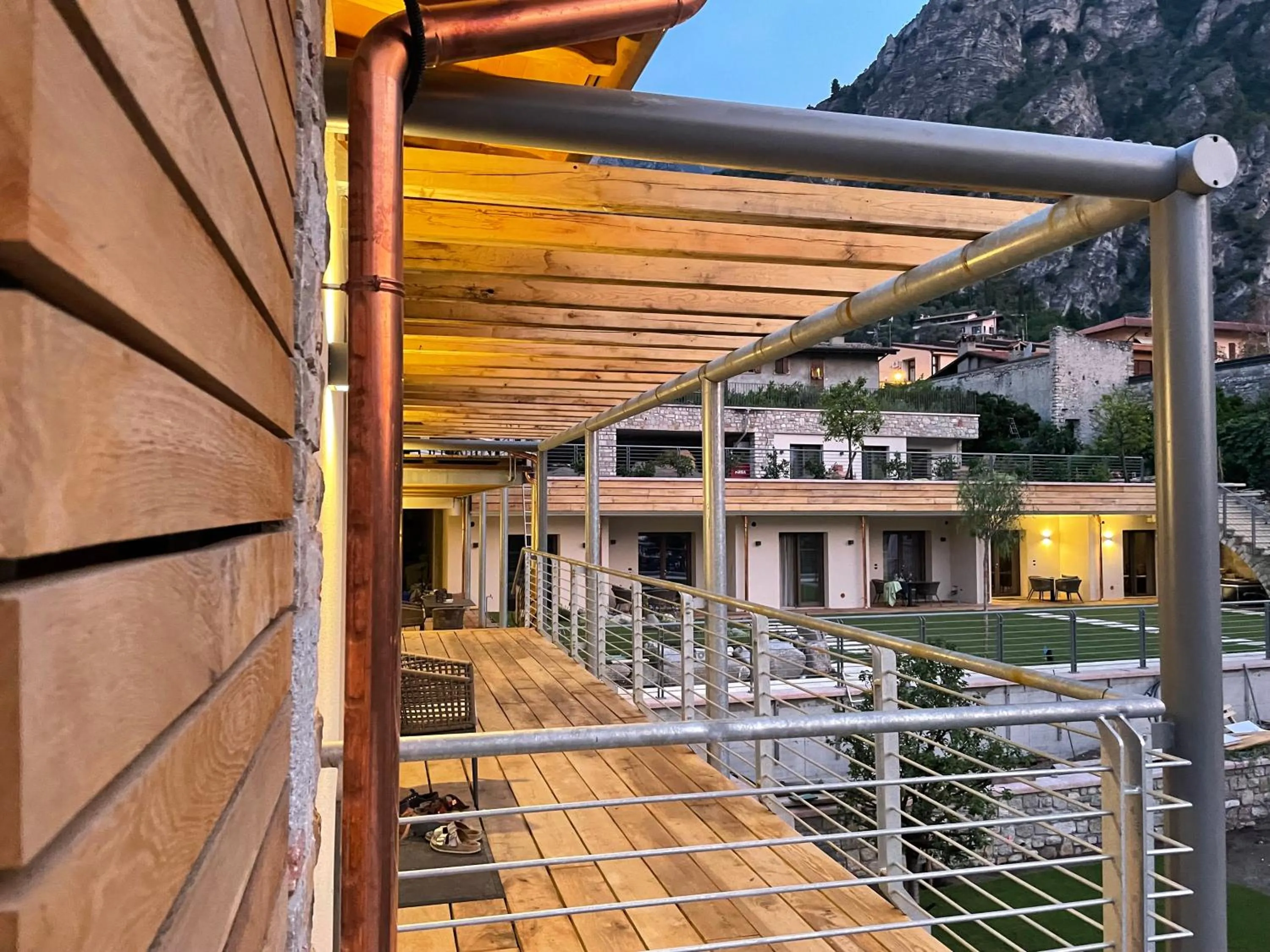 Balcony/Terrace in Sibenbras Natural Aparthotel