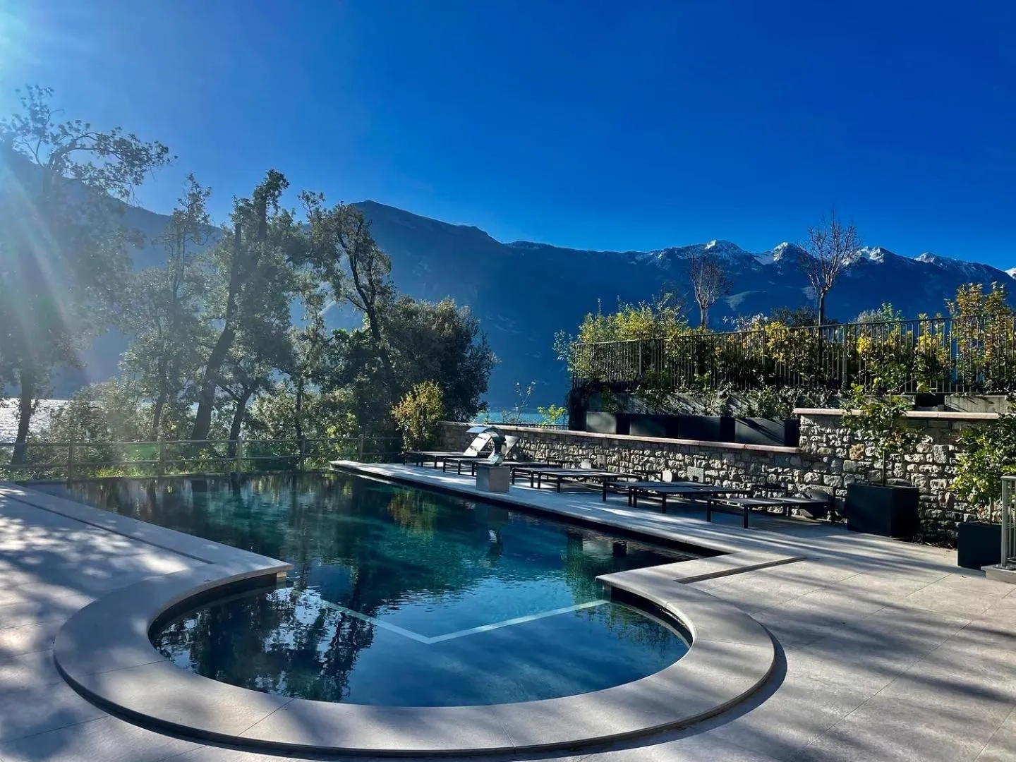Swimming pool in Sibenbras Natural Aparthotel