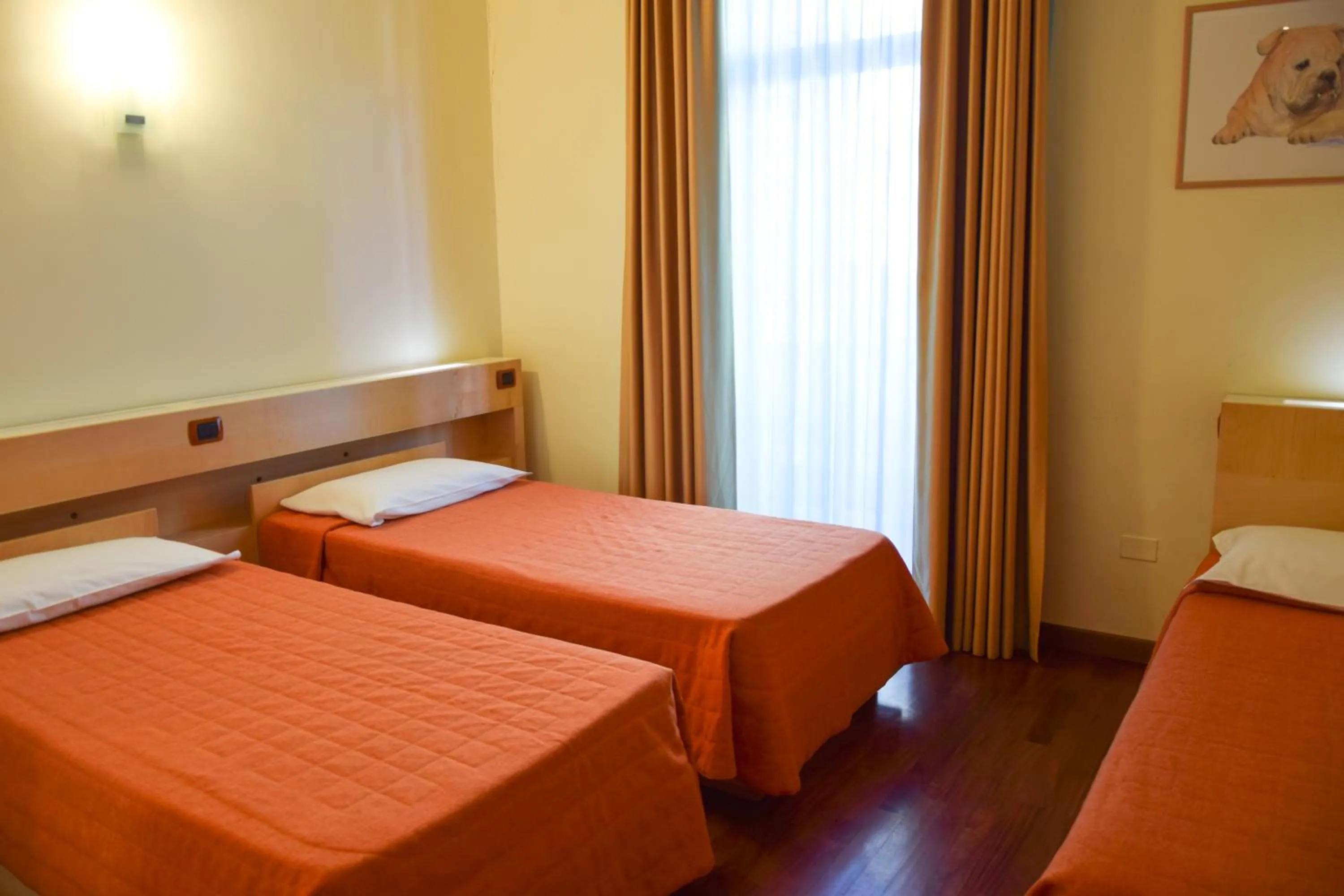 Bed in Hotel Losanna