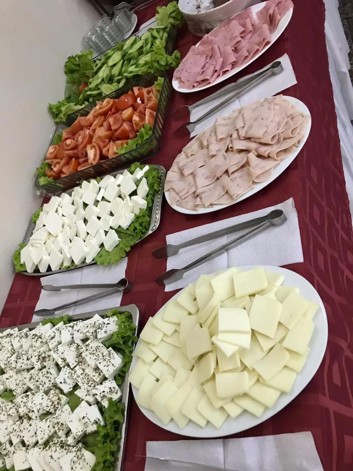 Buffet breakfast in Avlonya Hotel