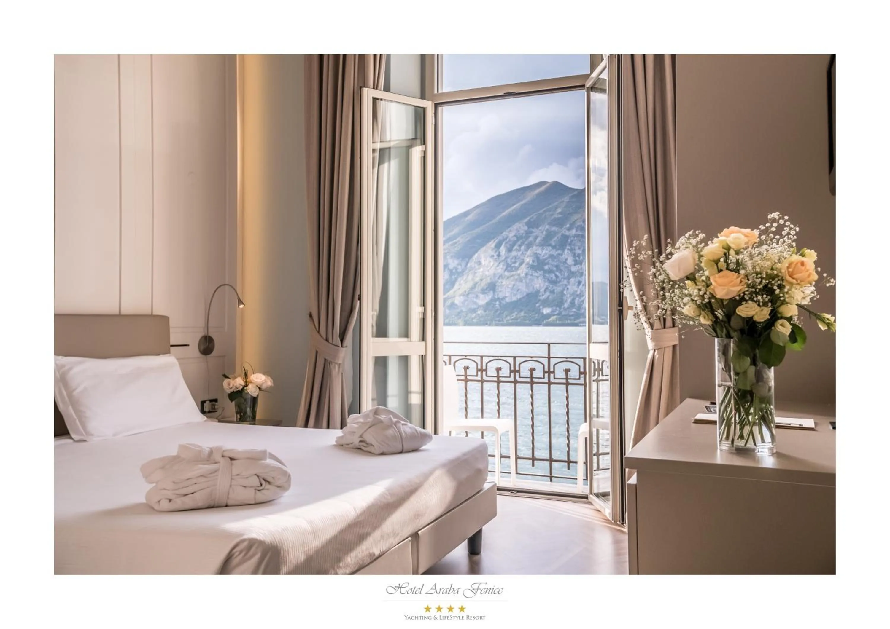 Balcony/Terrace, Bed in Araba Fenice Hotel