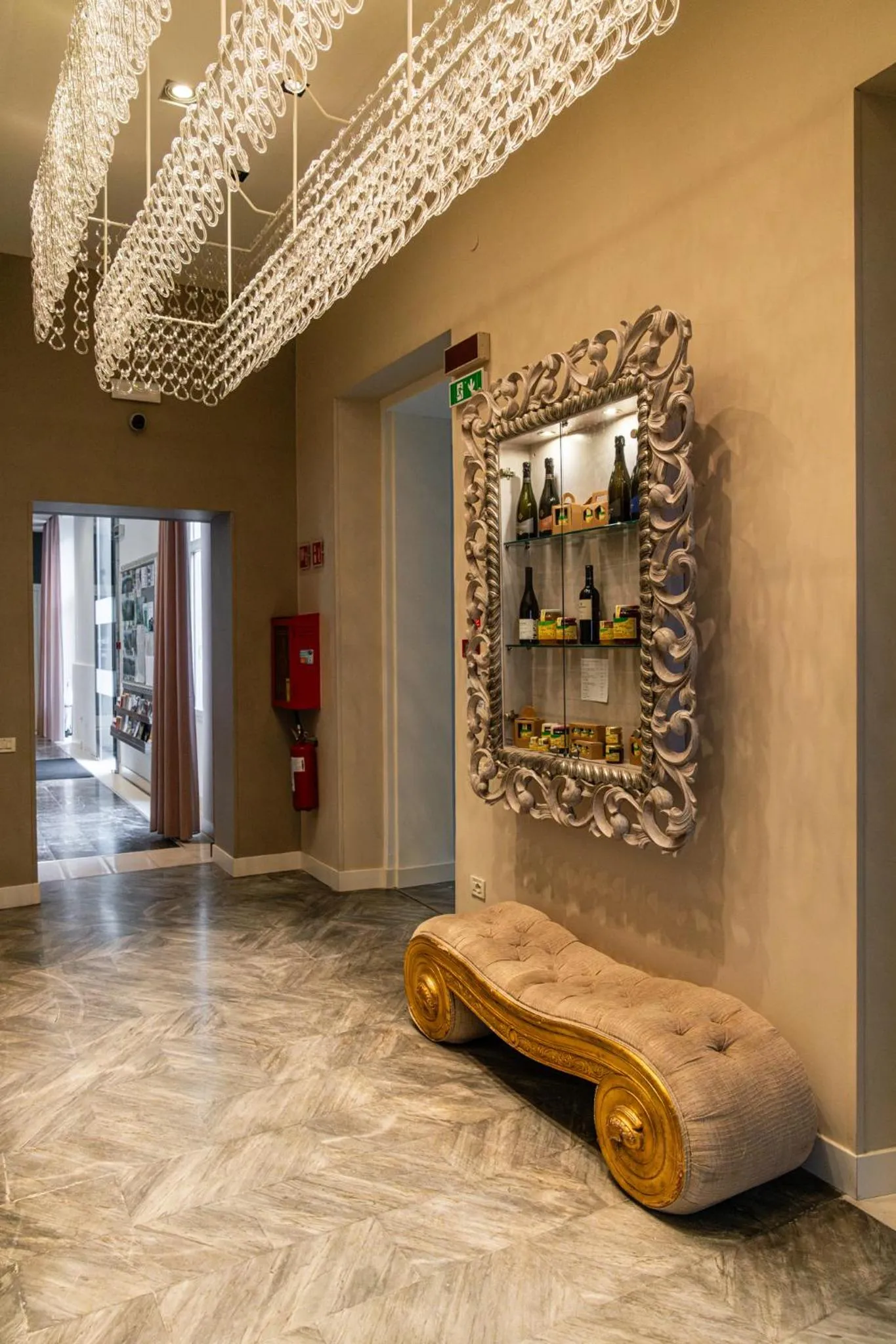 Decorative detail in Araba Fenice Hotel