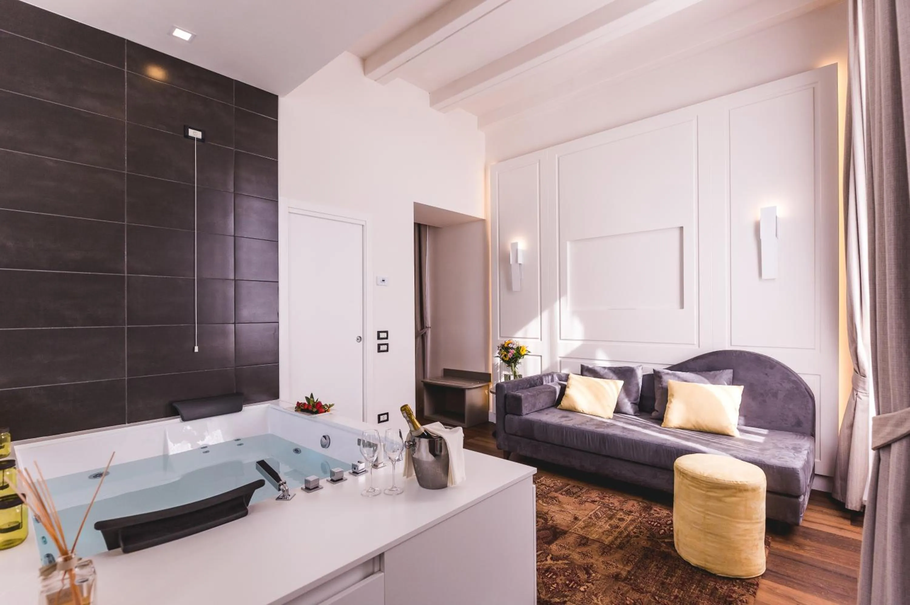 Seating area in Araba Fenice Hotel